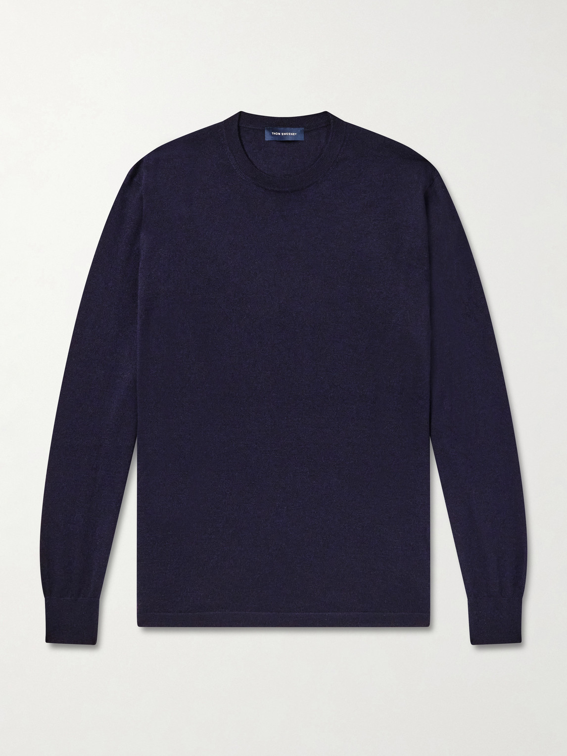 Thom Sweeney – Cashmere and Silk-Blend Sweater