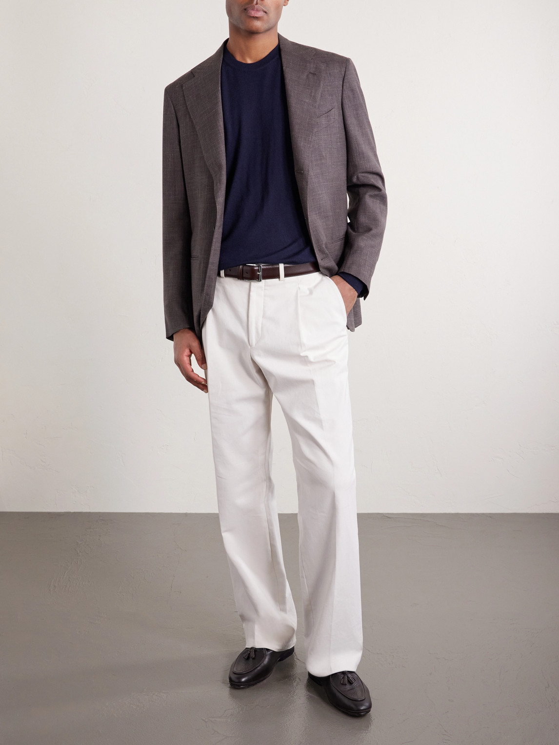 Cashmere And Silk-Blend Sweater