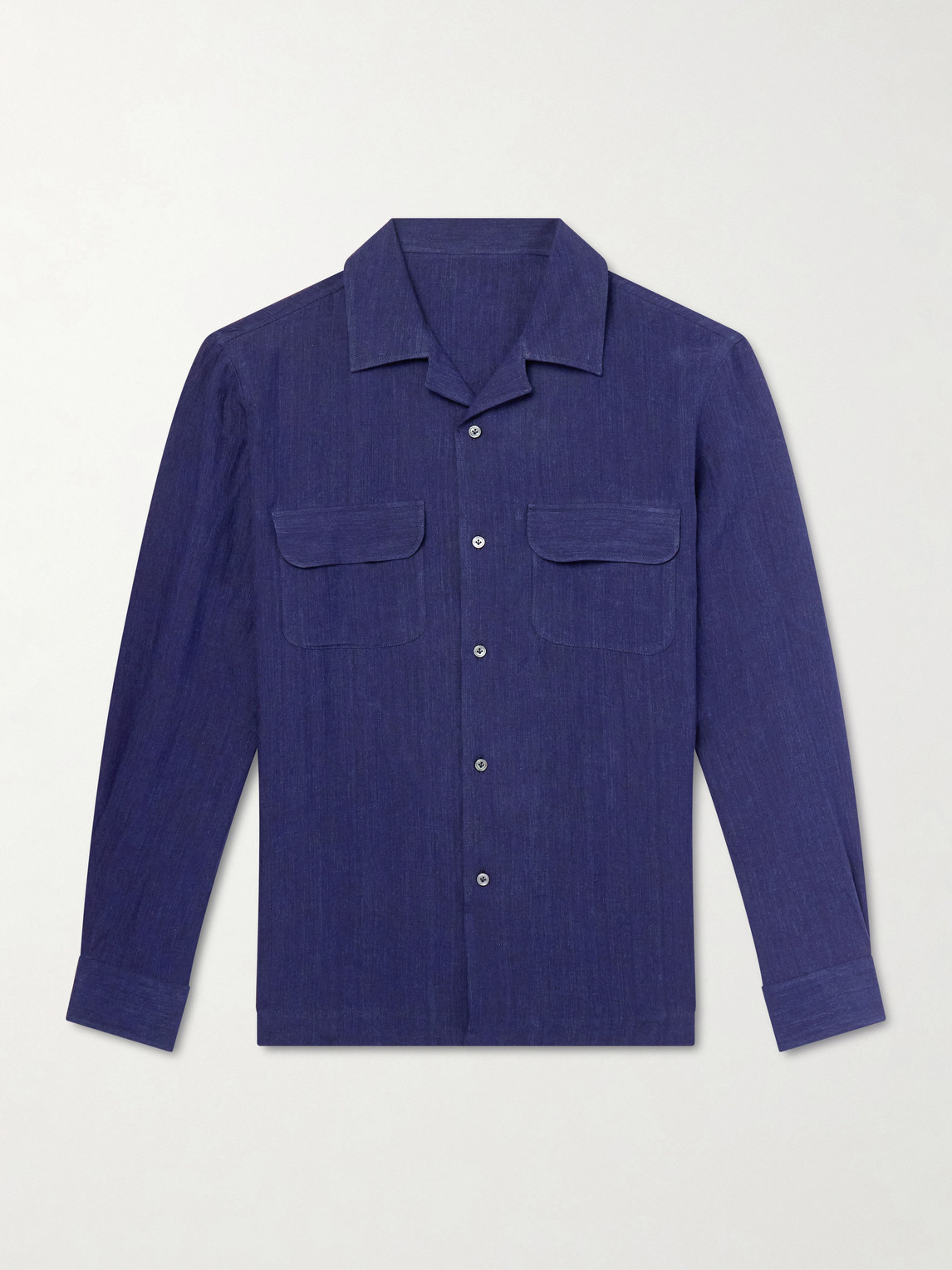 Thom Sweeney inen Shirt - Men