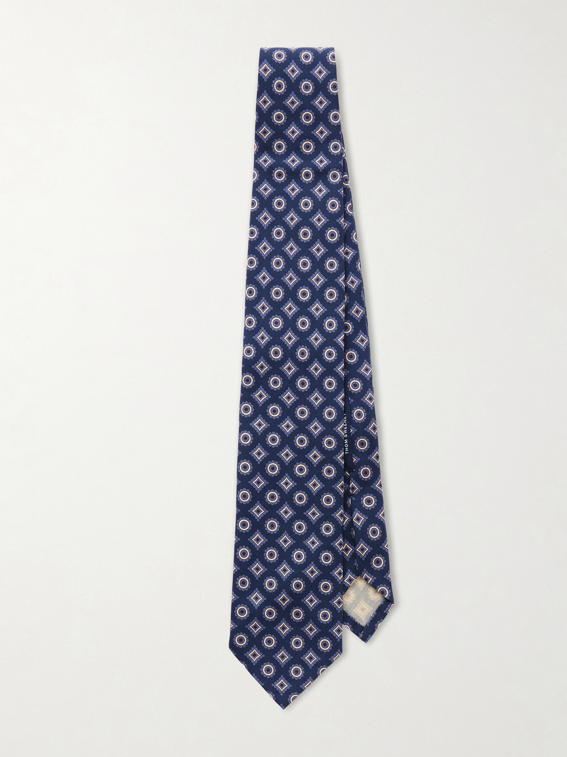 Thom Sweeney 8cm Printed Silk Tie - Men