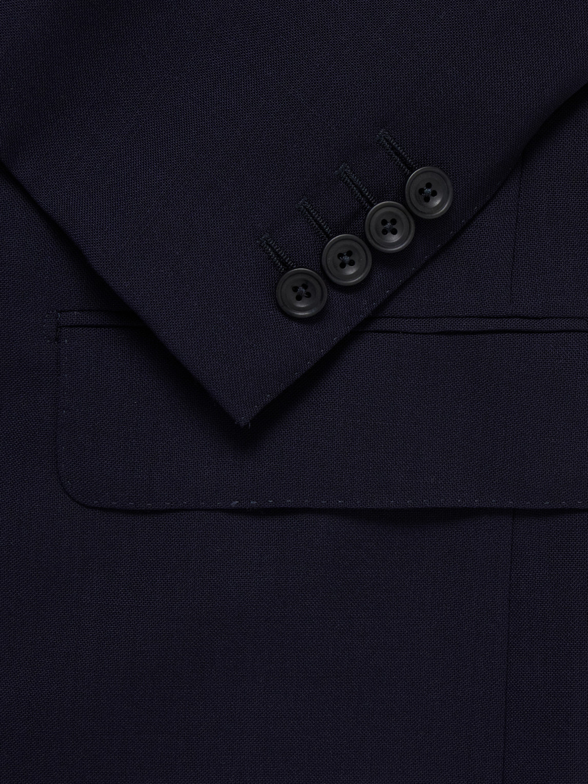 Thom Sweeney Wool Suit In Blue