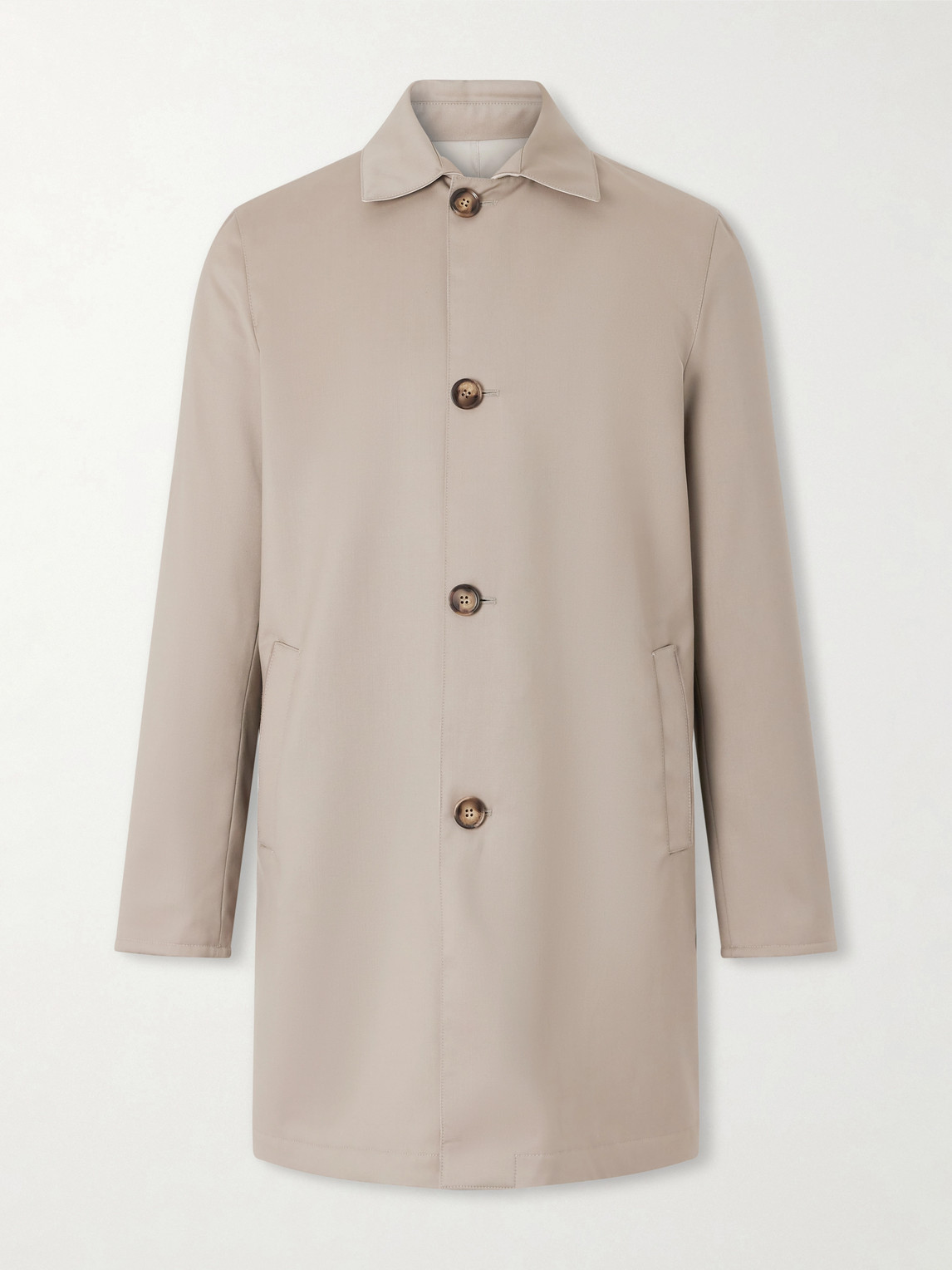 Thom Sweeney Reversible Wool-Twill Coat IT 54