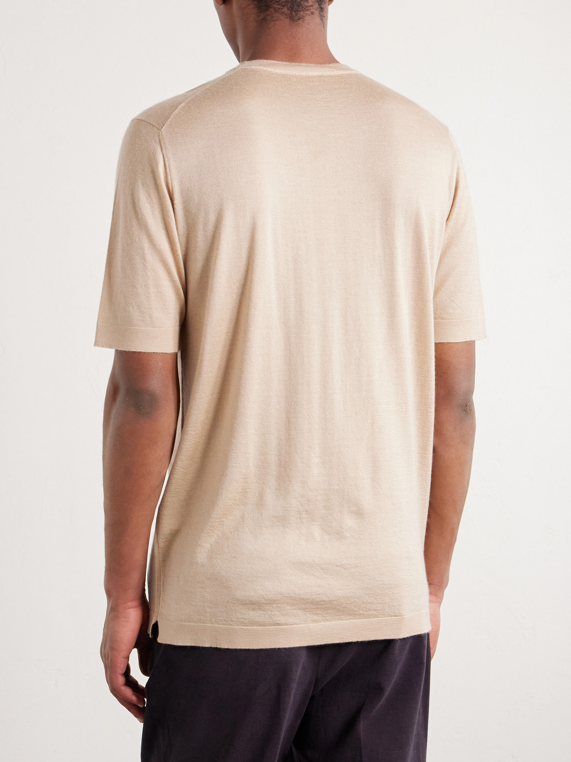 Cashmere And Silk-Blend T-Shirt