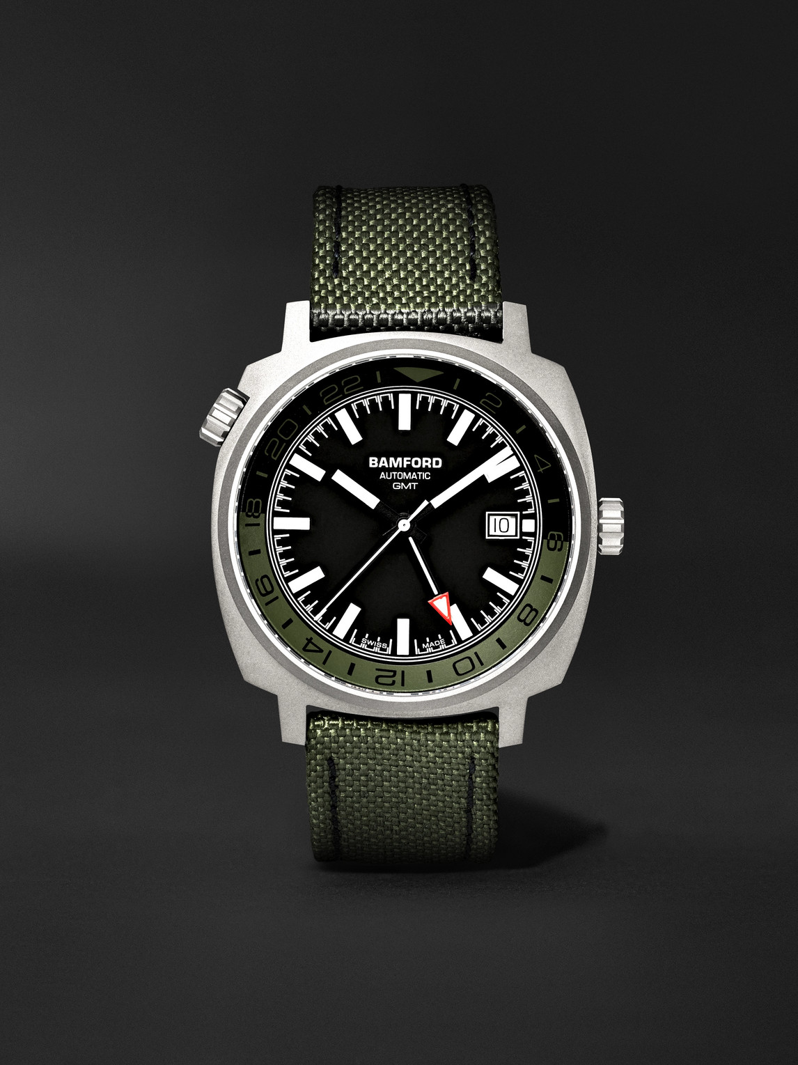 GMT Commando Limited Edition Automatic 40mm Titanium and CORDURA® Watch, Ref. No. GMTIBLGN.G1COKH