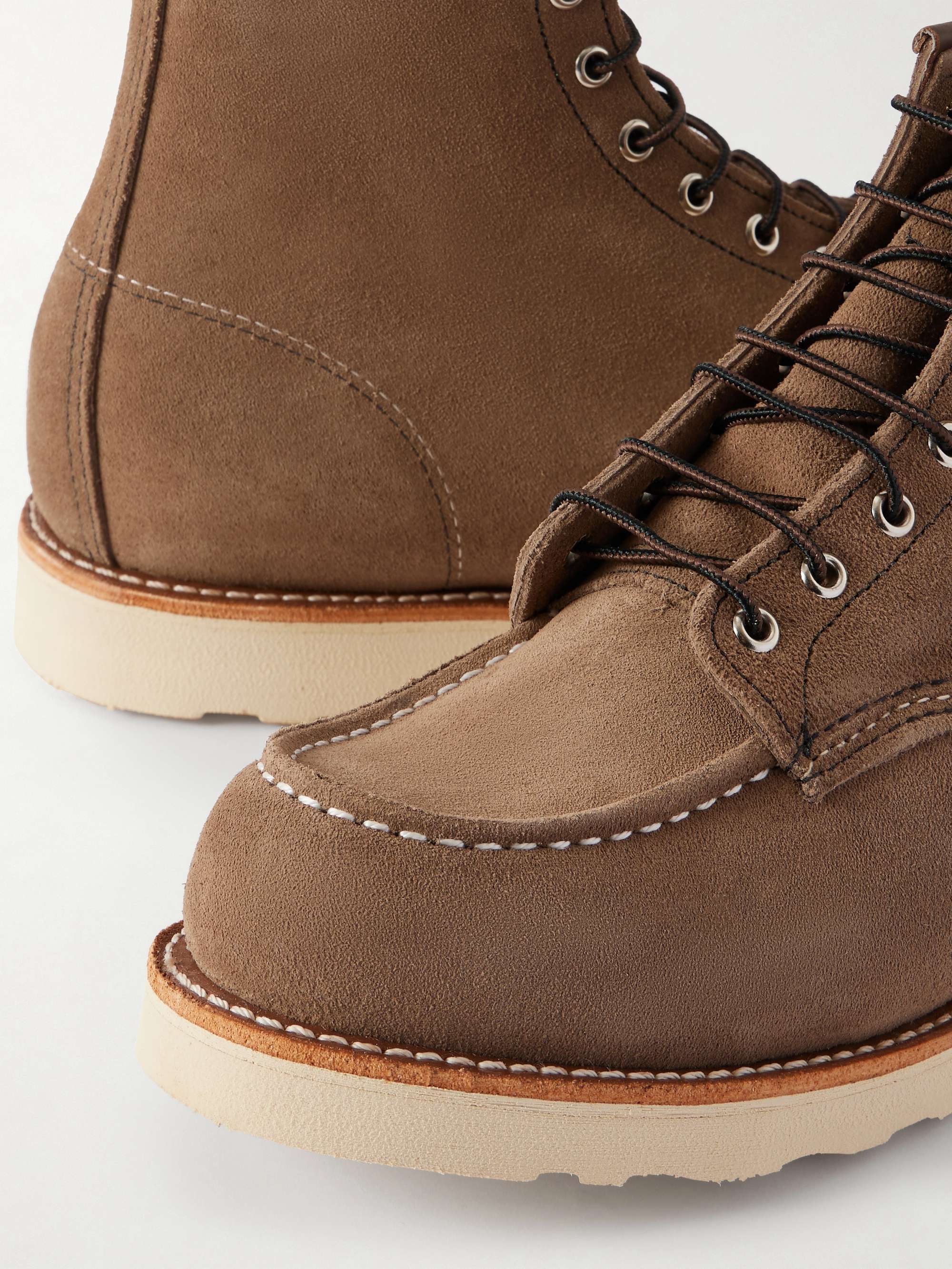RED WING SHOES 8838 Classic Moc Suede Boots for Men | MR PORTER