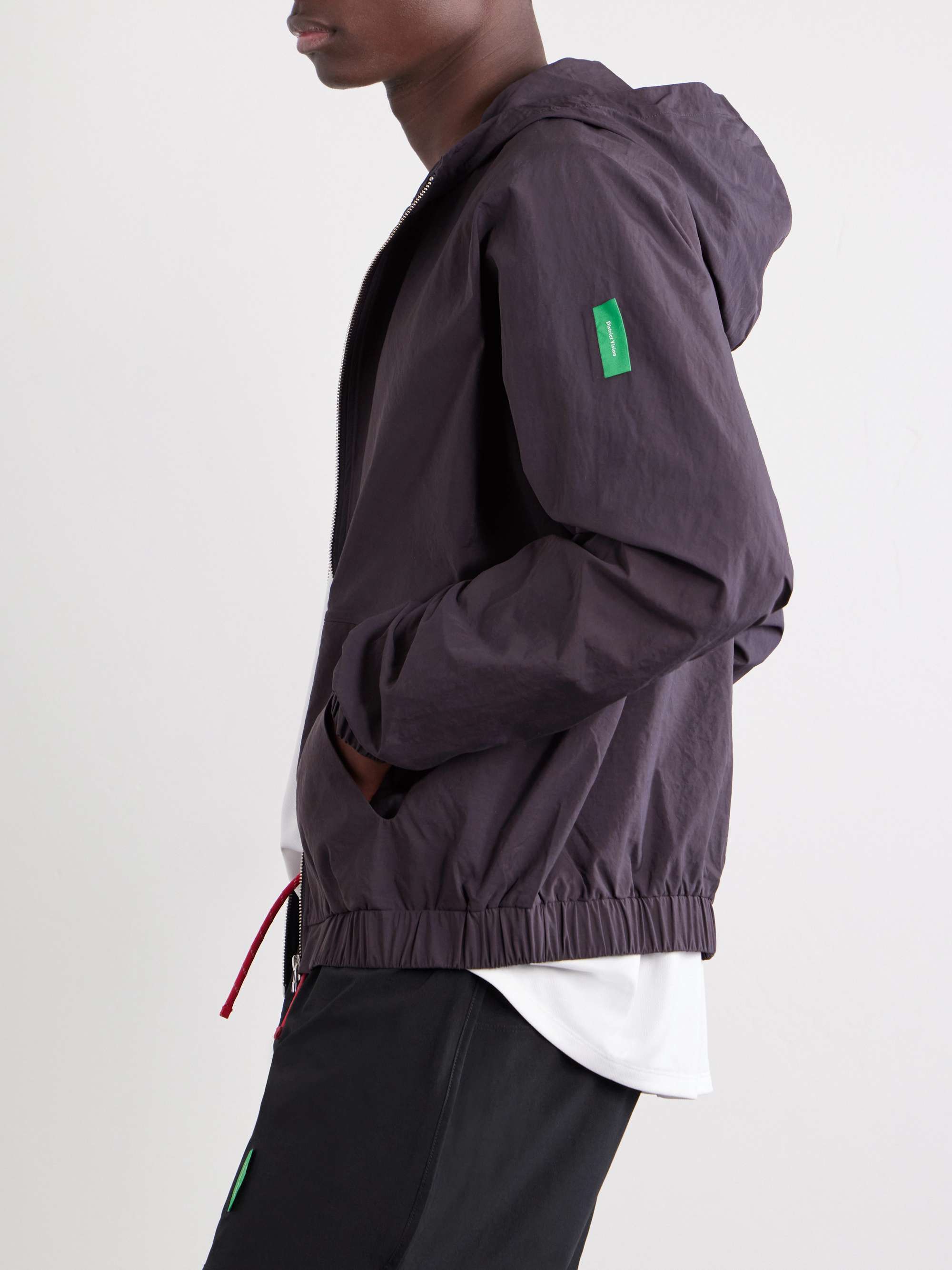 DISTRICT VISION ナイロンジャケット DISTRICT VISION Taslan Logo-Appliquéd Nylon Jacket for Men | MR PORTER