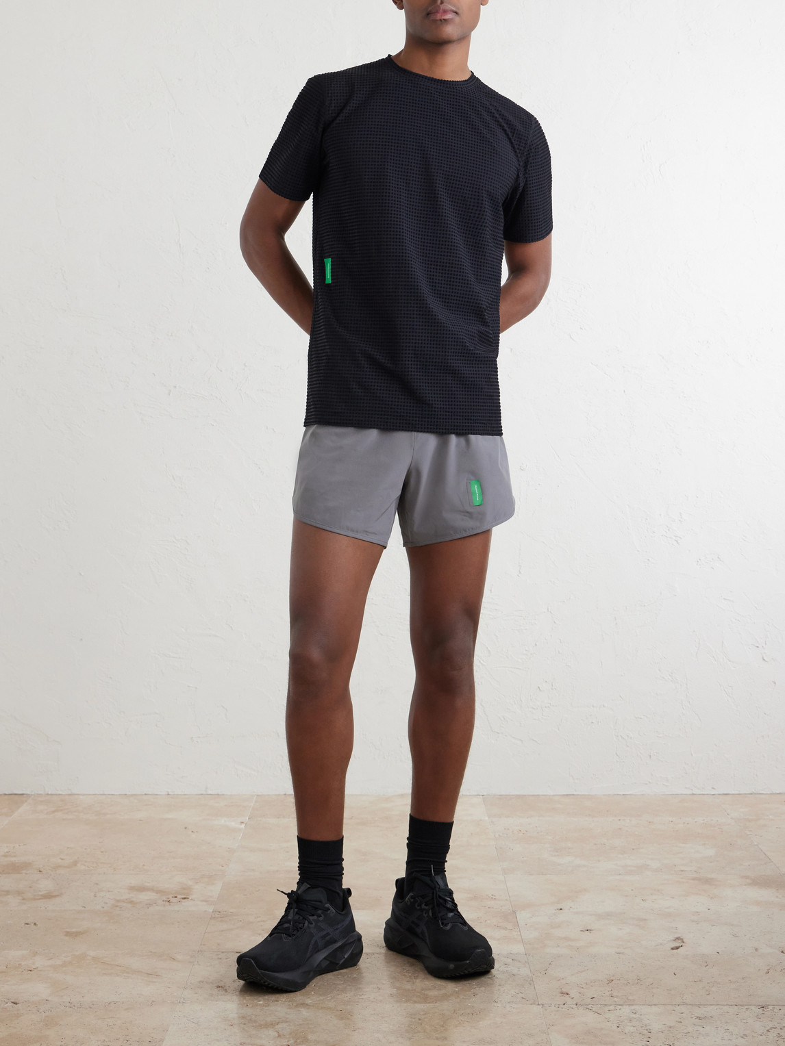 Performance Lab Textured Stretch-Jersey T-Shirt — 2