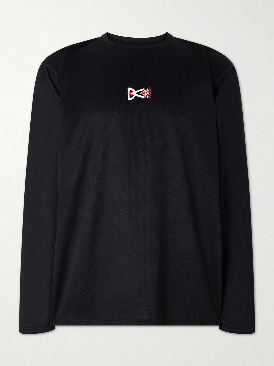 Logo-Printed Mesh T-Shirt