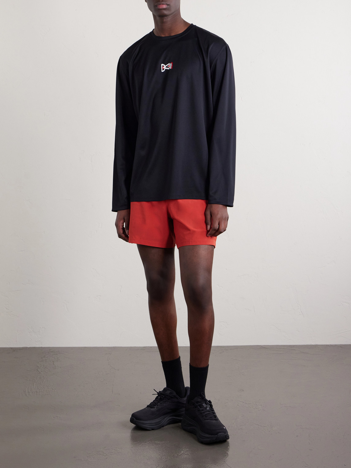 Logo-Printed Mesh T-Shirt — 2