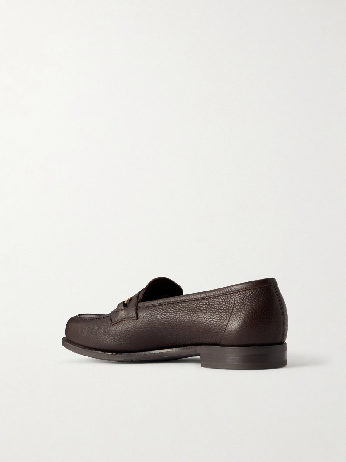 Putney Horsebit-Embellished Full-Grain Loafers