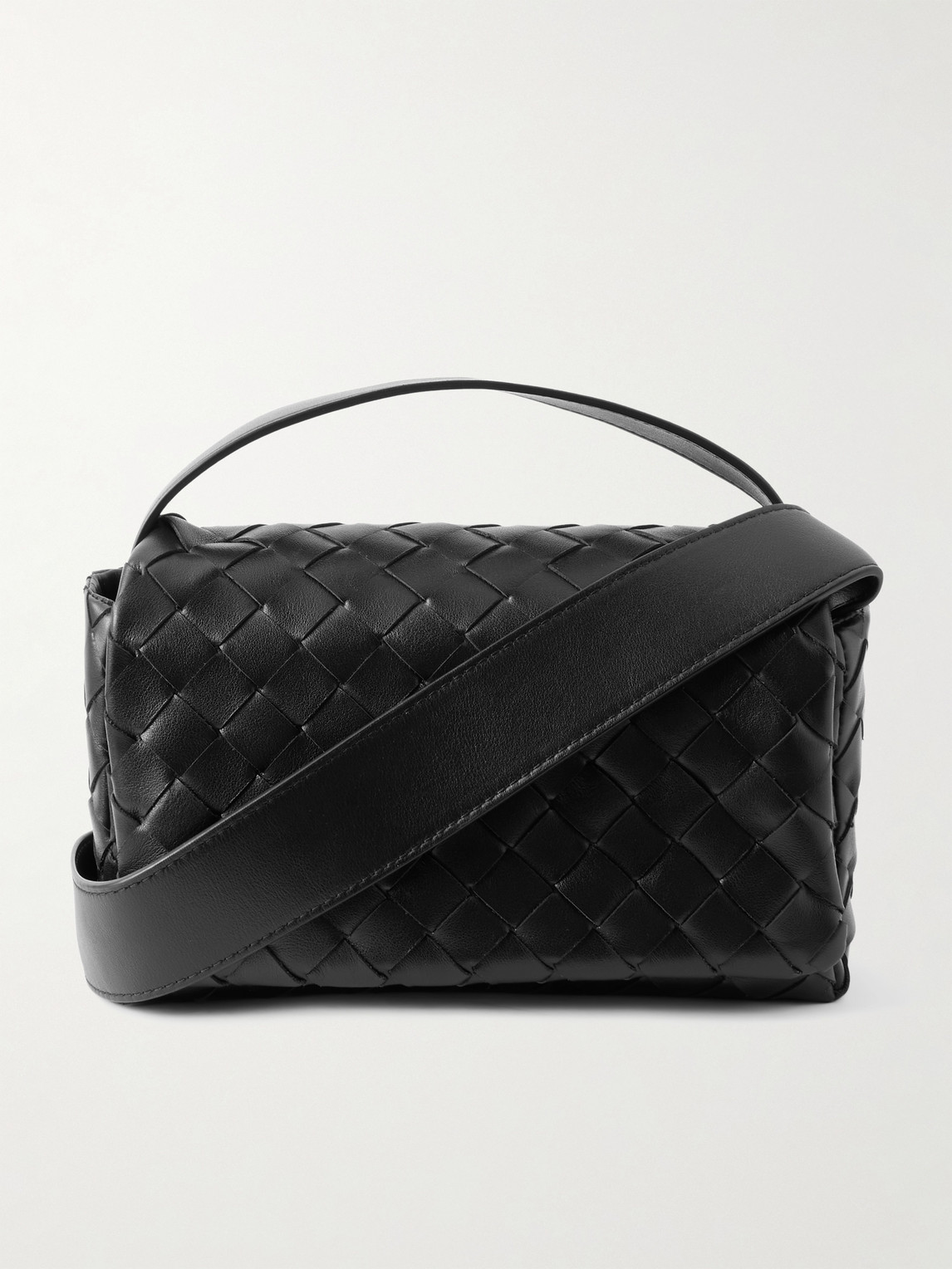 Bottega Veneta Intrecciato Leather Messenger Bag - Men