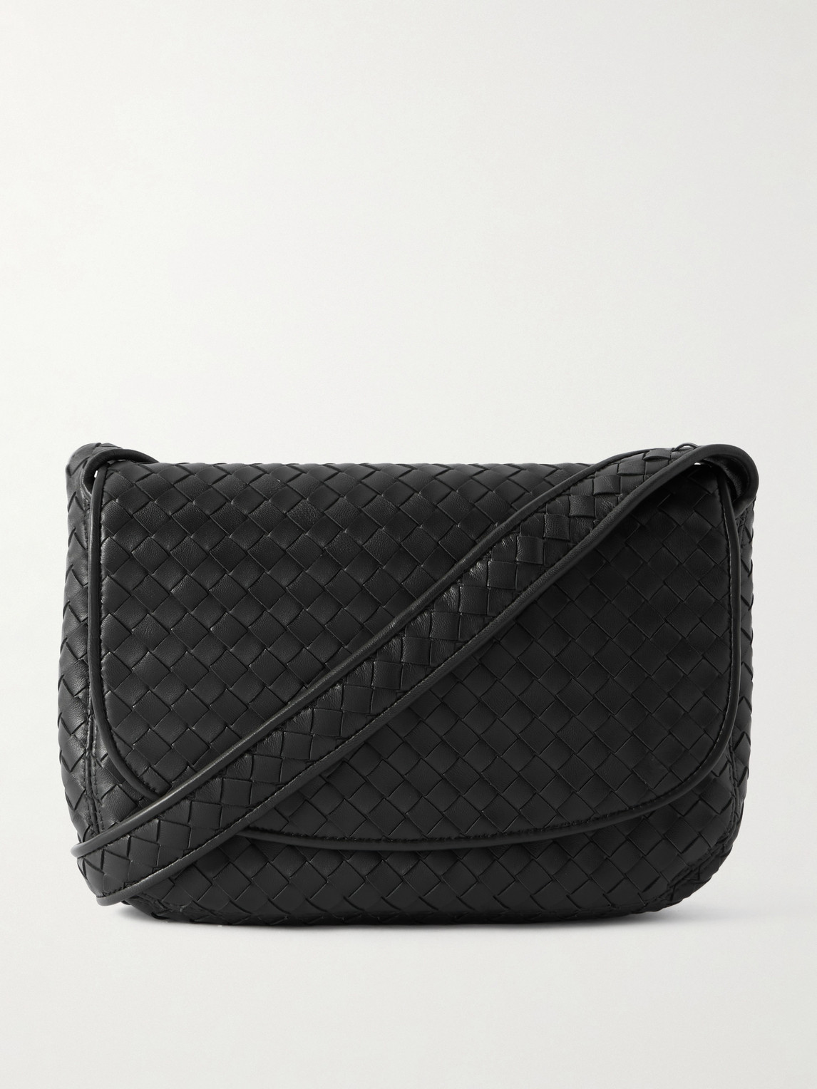 Bottega Veneta Intrecciato Leather Messenger Bag - Men