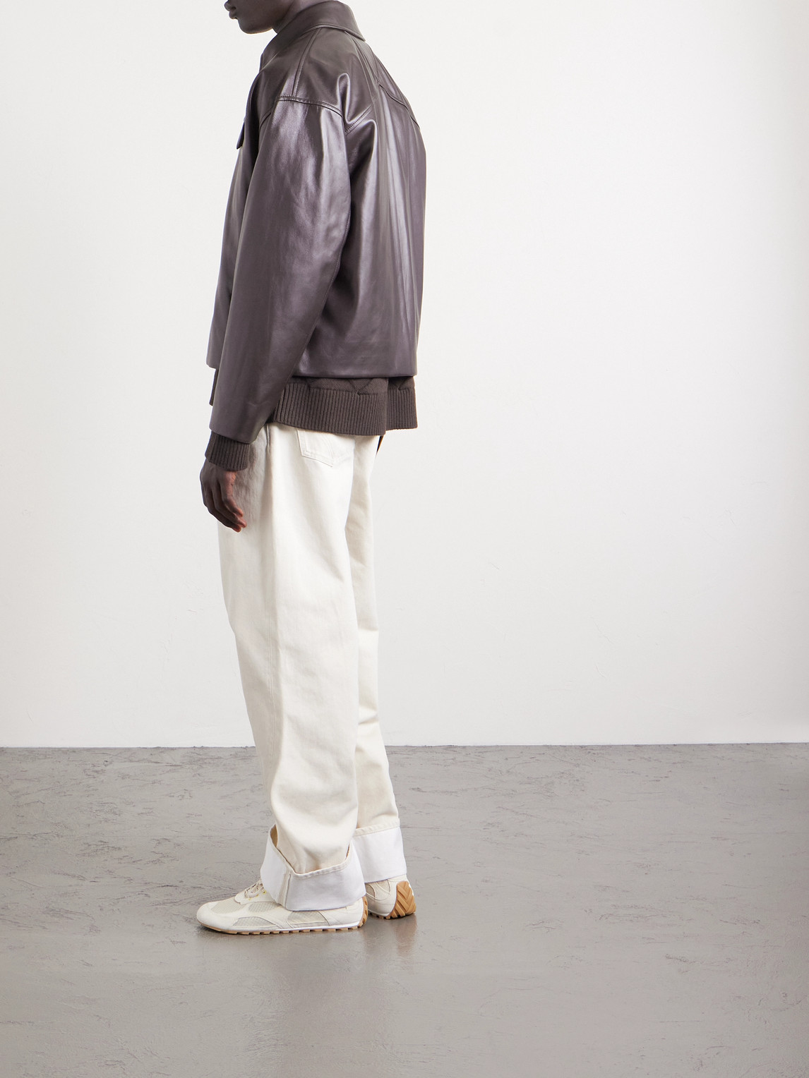 Blouson Jacket Leather