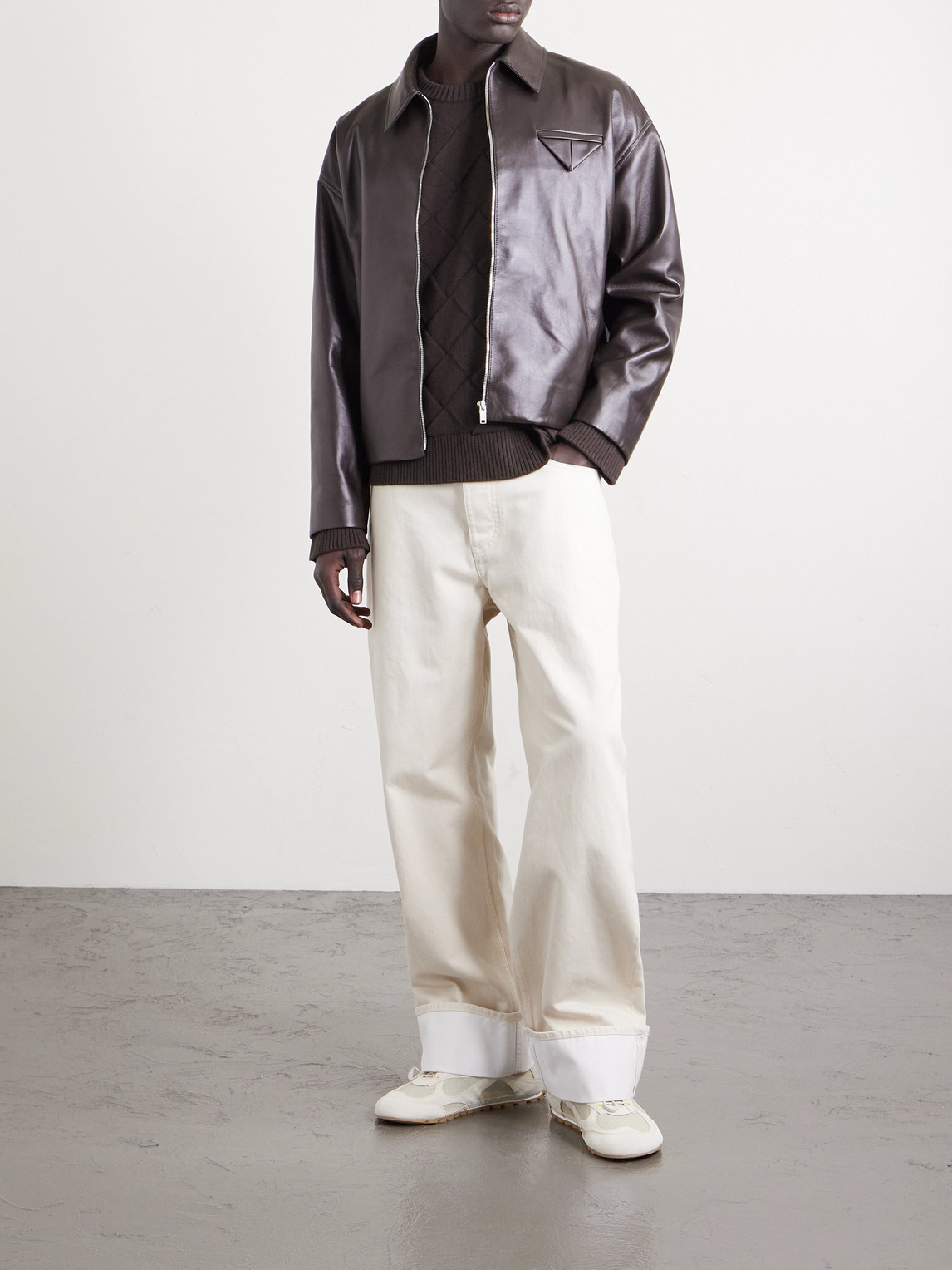 Blouson Jacket Leather