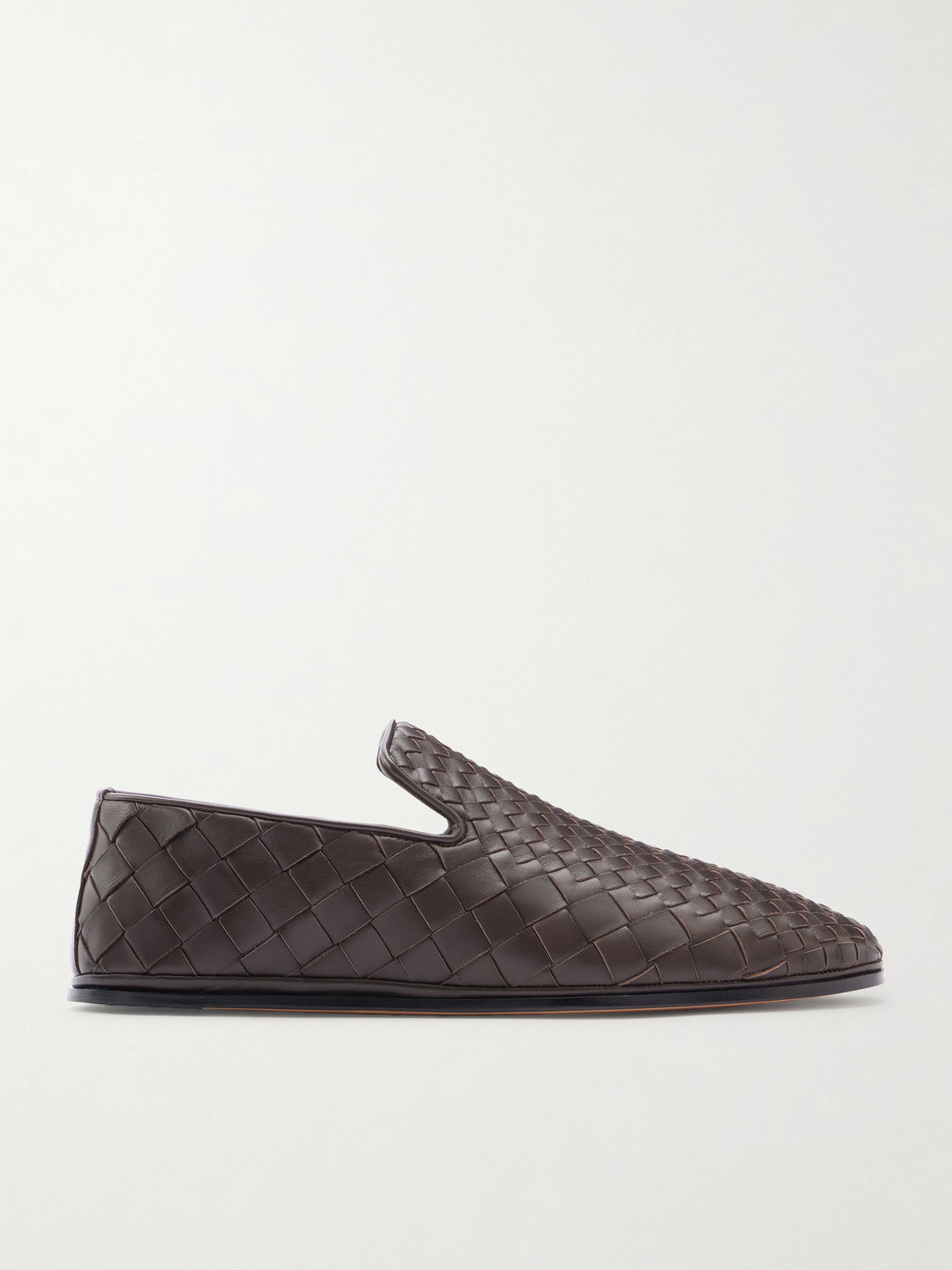 Bottega Veneta – Sunday Intrecciato Leather Slippers
