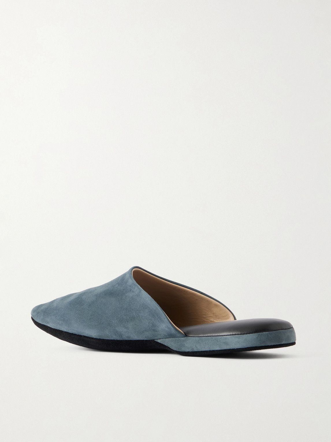  Charvet - Suede Slippers - Men - Gray - M 