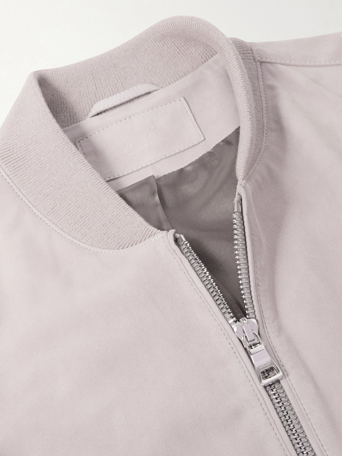 Mr P. - Suede Bomber Jacket