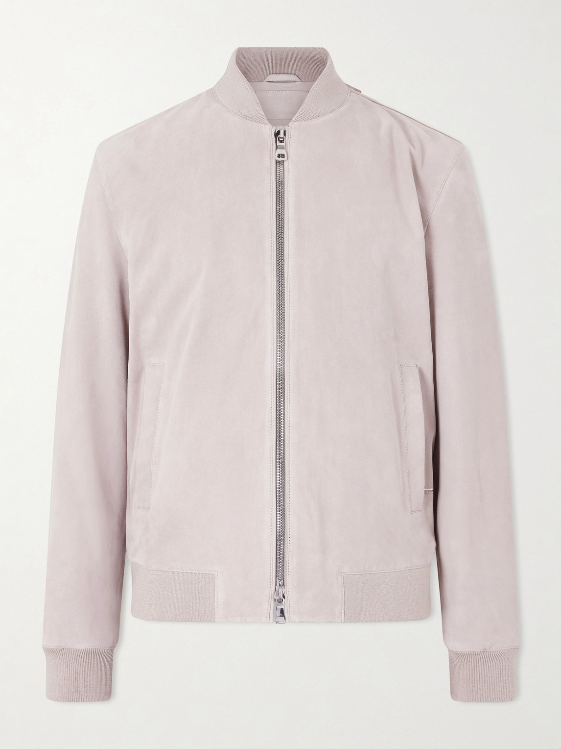 MR P. Suede Bomber Jacket - Men