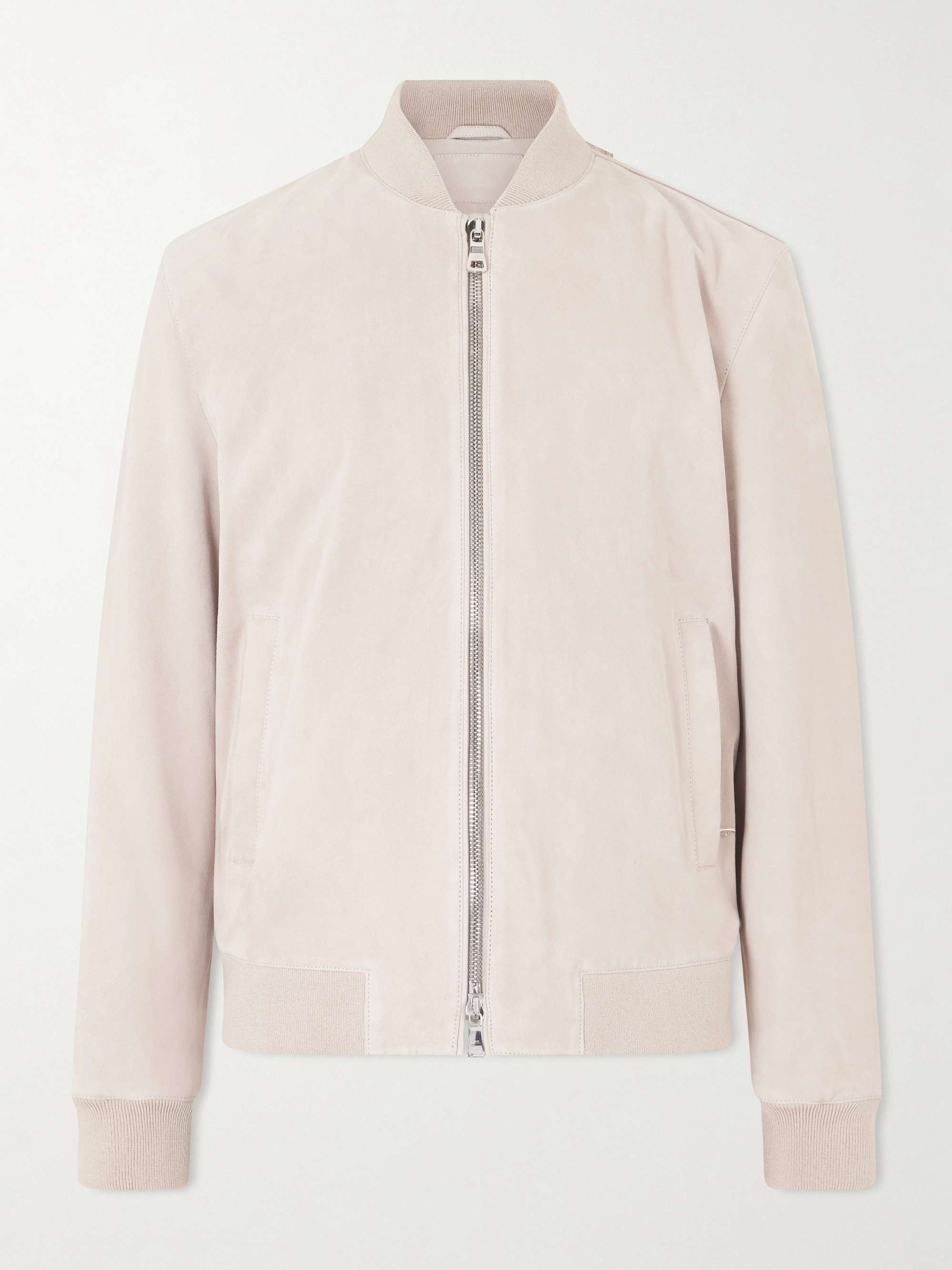 MR P. Suede Bomber Jacket