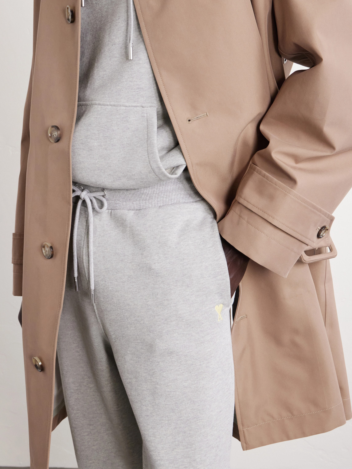 Logo-Embroidered Cotton-French Terry Sweatpants