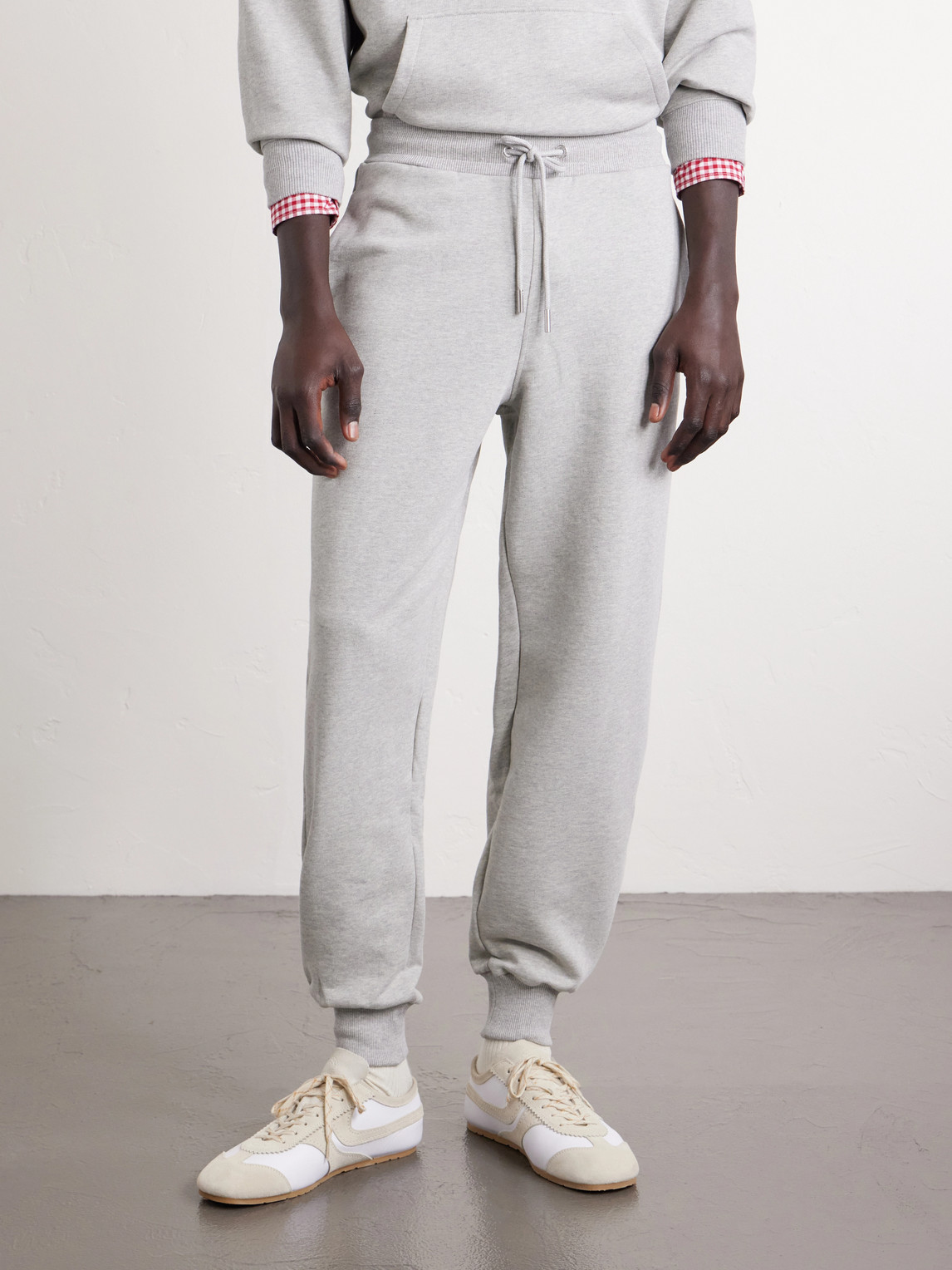 Logo-Embroidered Cotton-French Terry Sweatpants