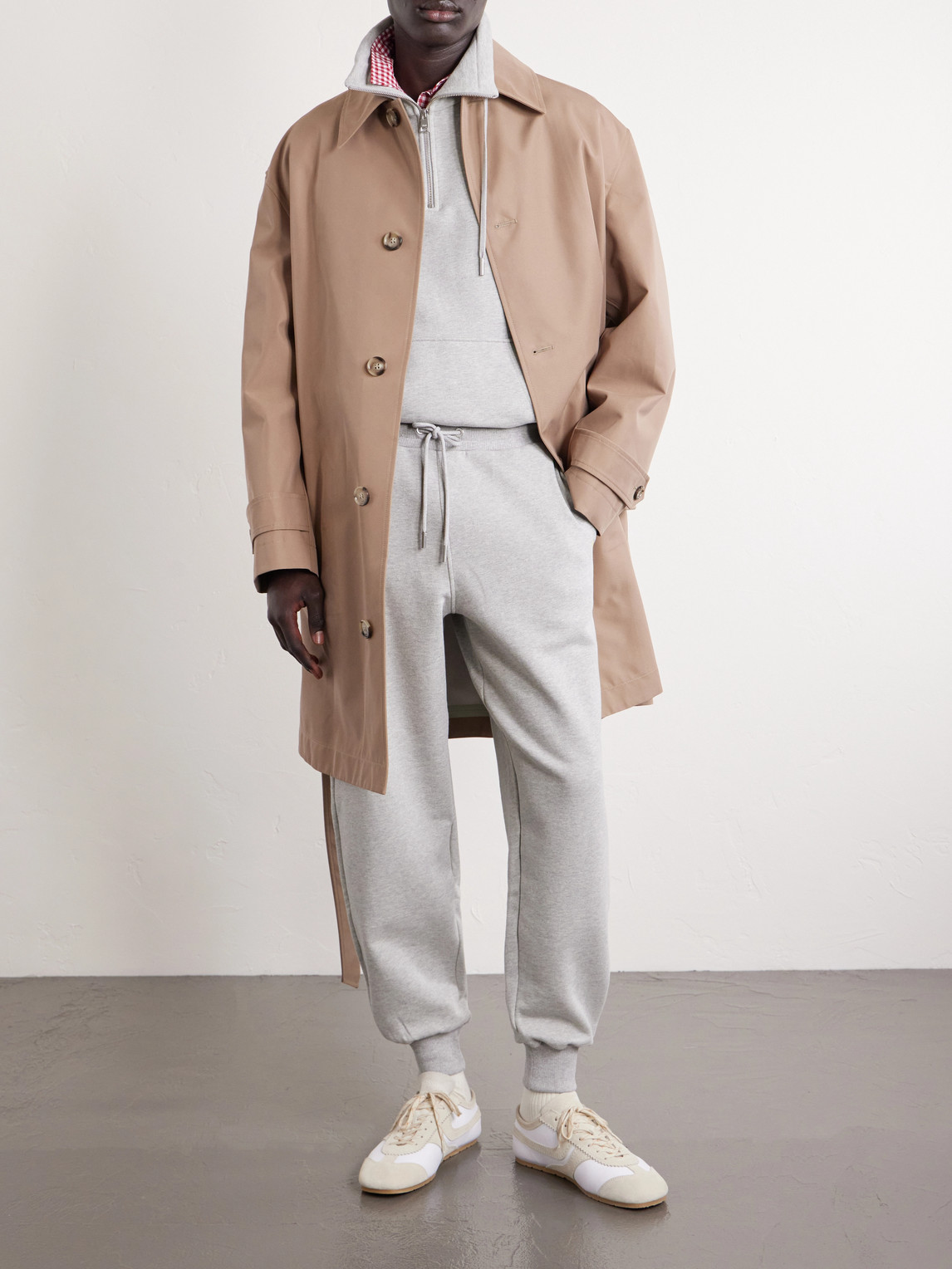 Logo-Embroidered Cotton-French Terry Sweatpants