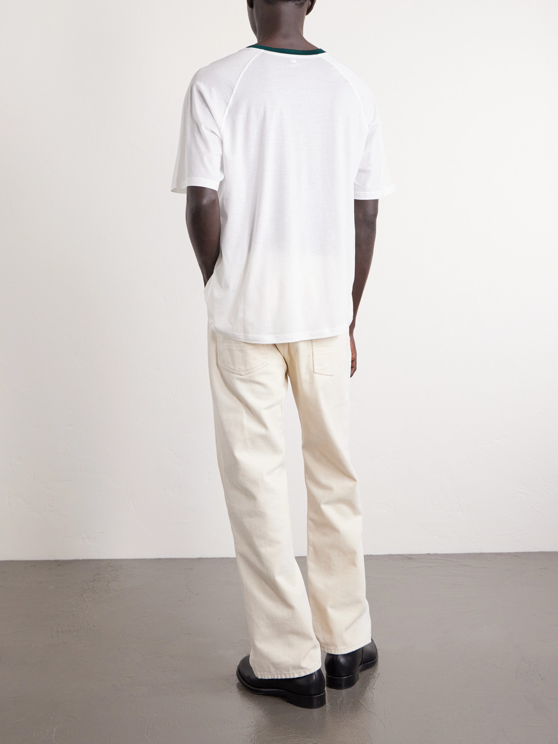Logo-Embroidered Cotton-Jersey T-Shirt