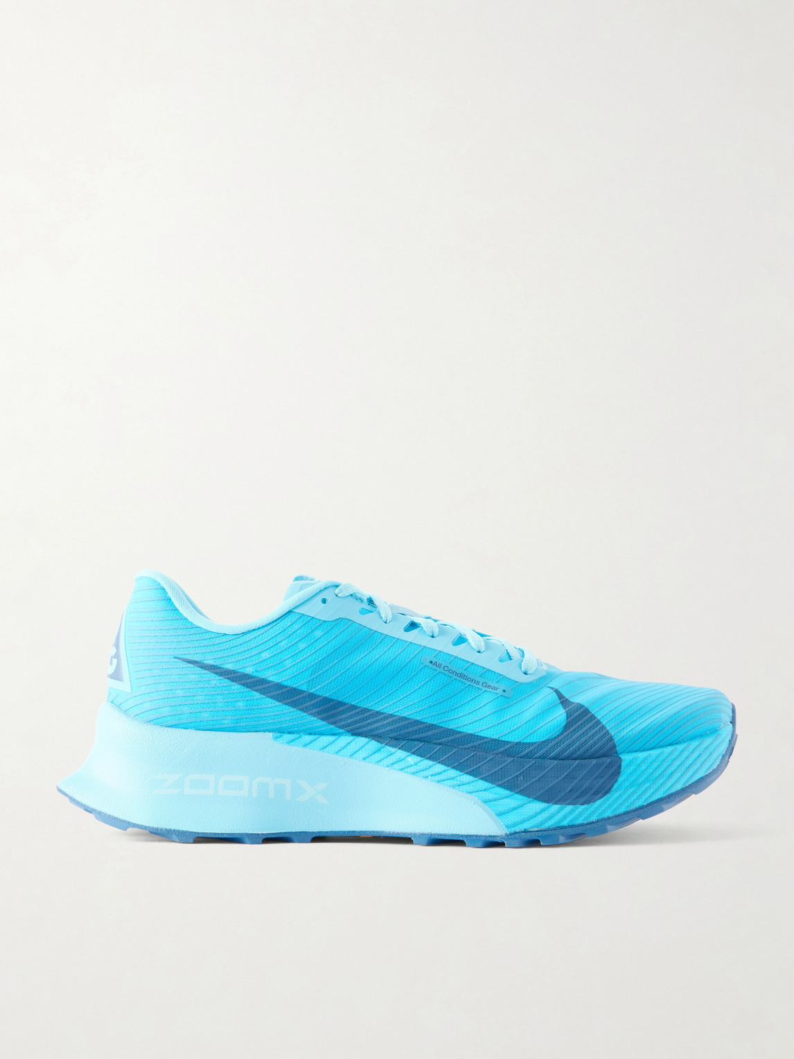 ACG Ultrafly Trail Rubber-Trimmed Mesh Running Sneakers