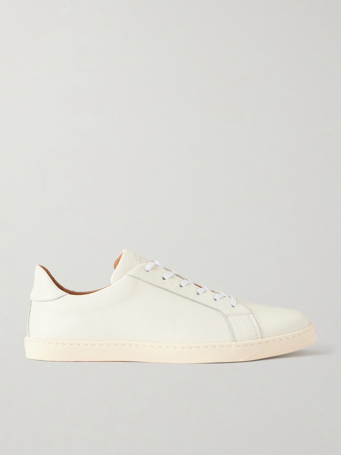 George Cleverley George Cleverley - Jack III Deerskin Sneakers - Men - White - UK 6 aus 60% Leather 40% Various Materials in White