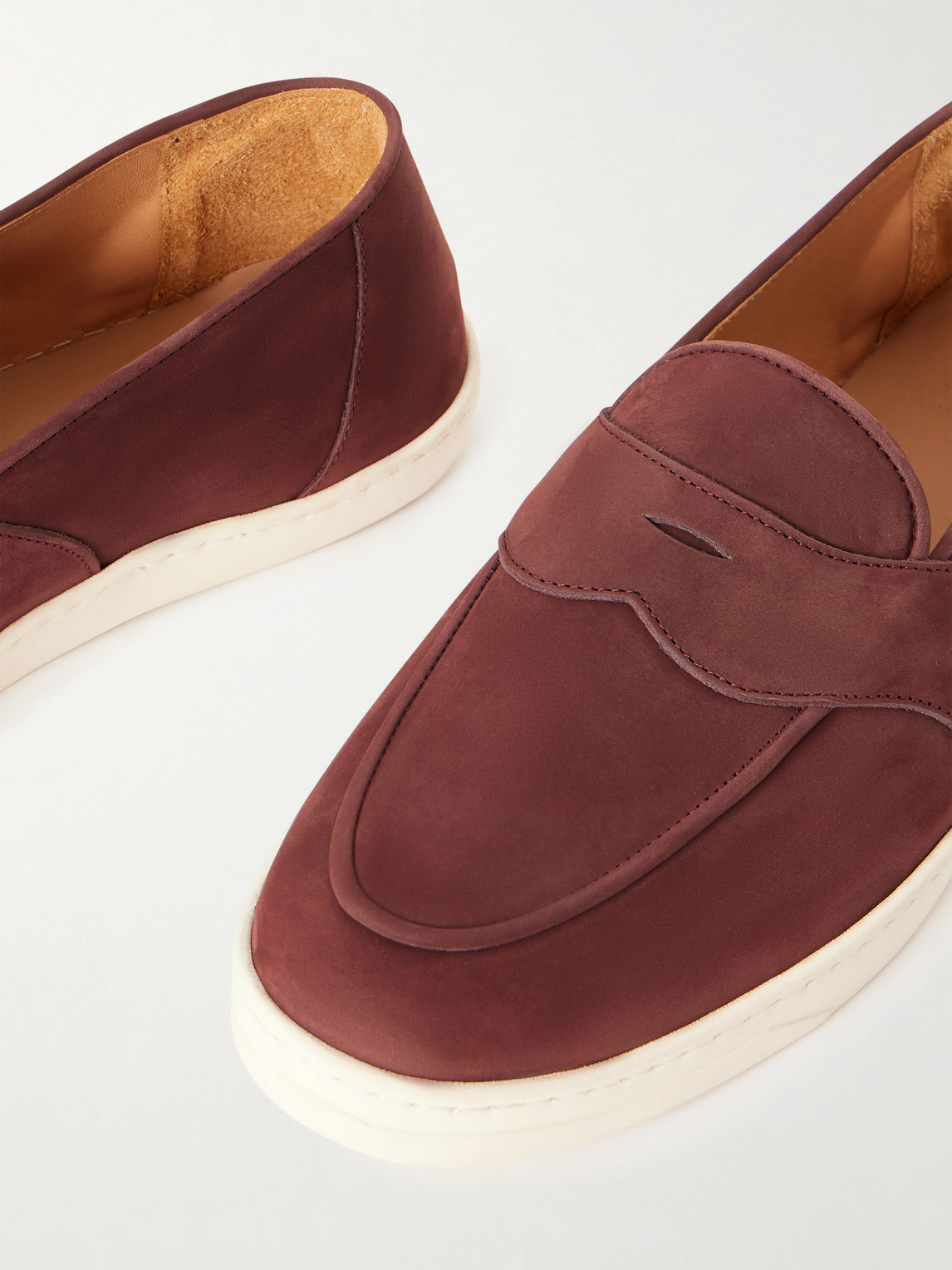 Joey Nubuck Penny Loafers
