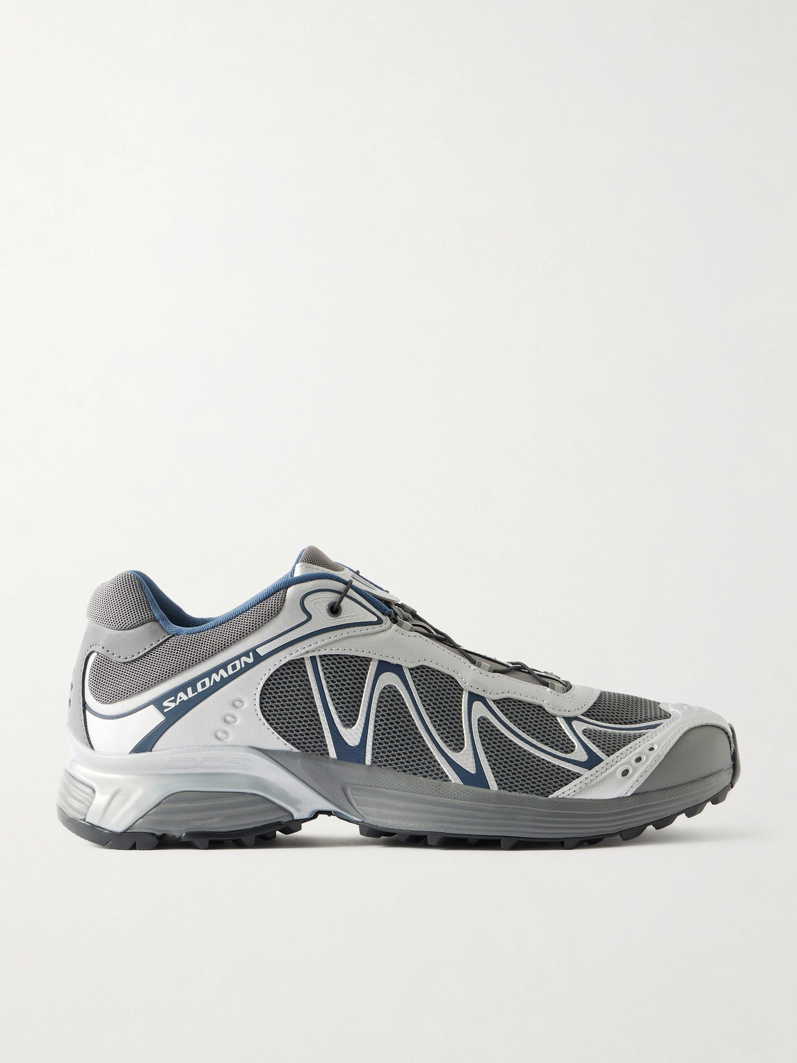 XT-WHISPER Rubber-Trimmed Mesh Sneakers