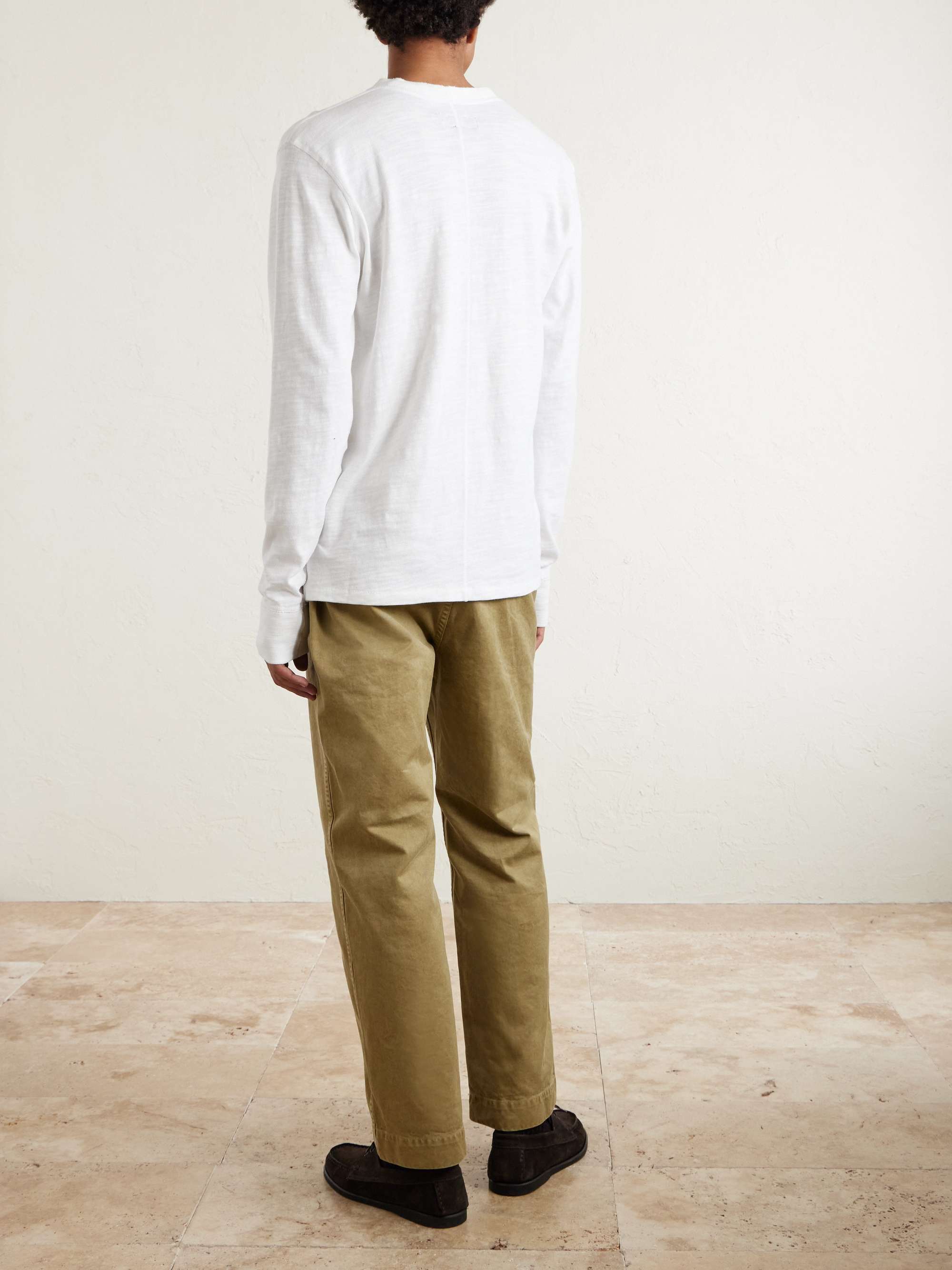 RAG & BONE Cotton-Jersey Henley T-Shirt