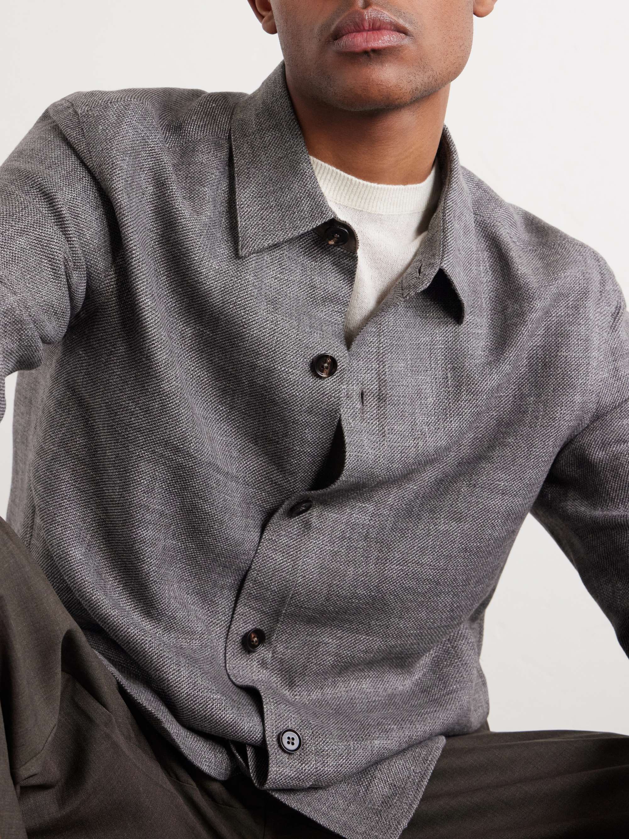 ZEGNA Cashmere, Linen and Silk-Blend Overshirt for Men | MR PORTER ZEGNA Cashmere, Linen and Silk-Blend Overshirt for Men | MR PORTER