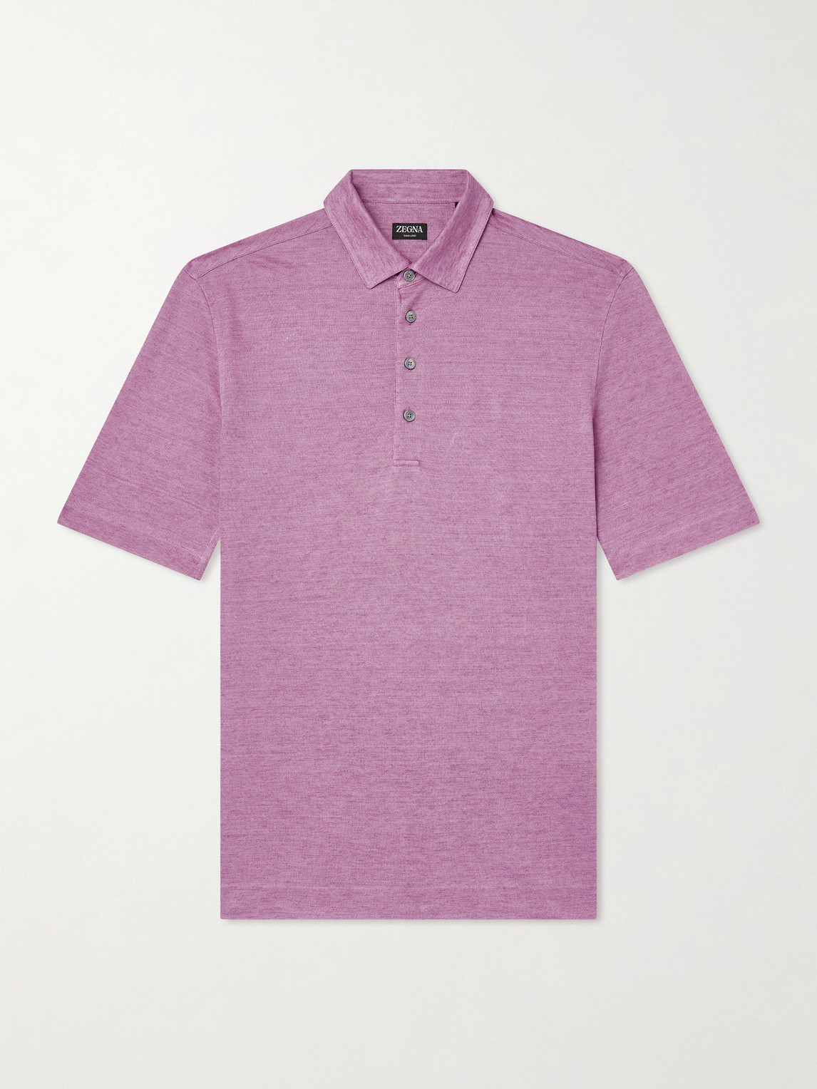 Zegna Oasi Linen Polo Shirt - Men | Thumbnail 6 Zegna Oasi Linen Polo Shirt - Men | Thumbnail 6