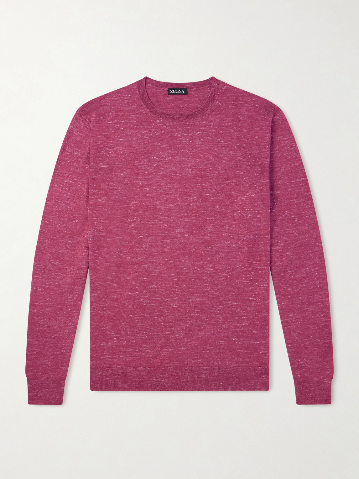 Zegna Silk, Cashmere and Linen-Blend Sweater IT 46