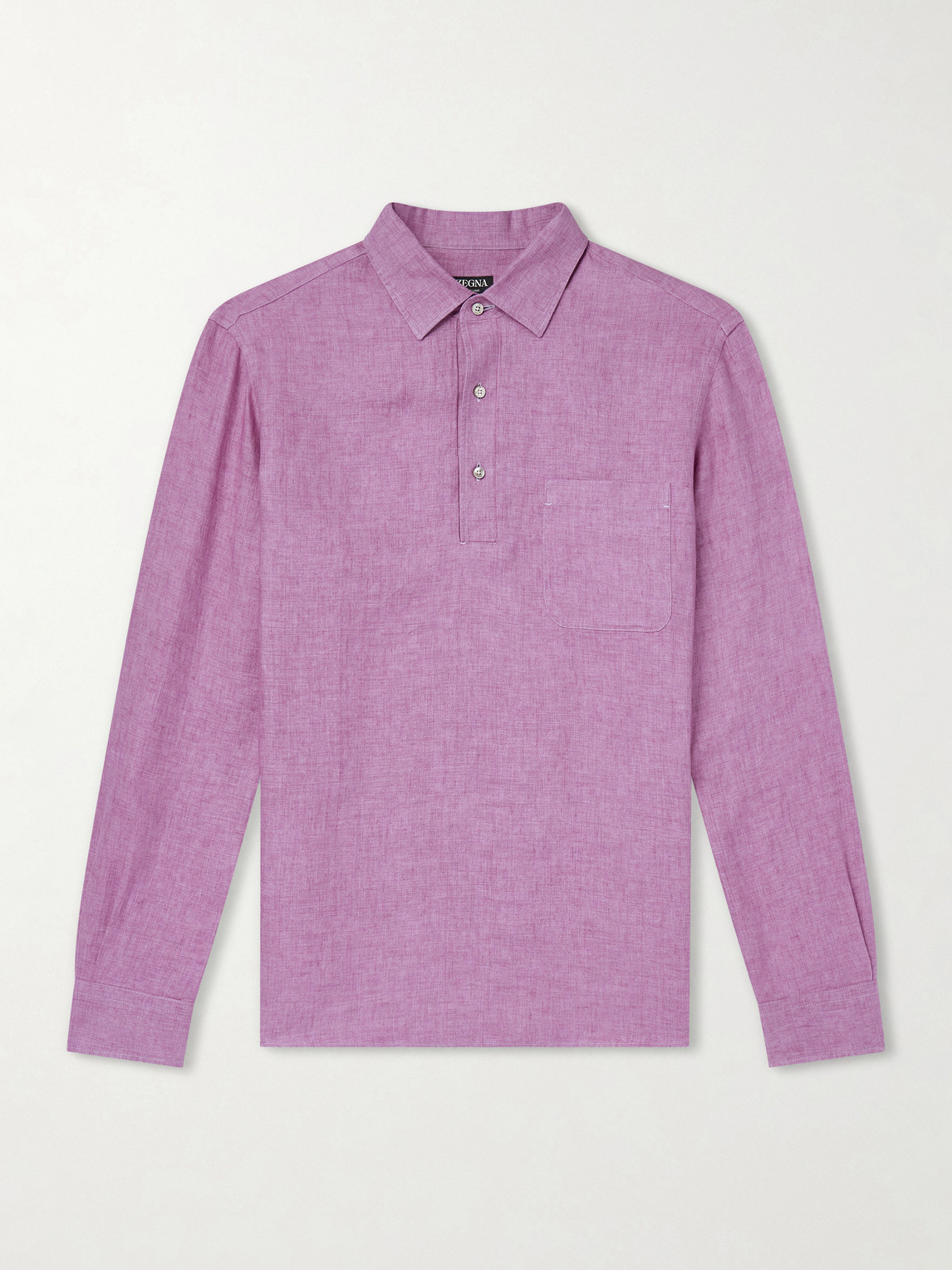 Zegna Linen Shirt - Men | Thumbnail 6 Zegna Linen Shirt - Men | Thumbnail 6