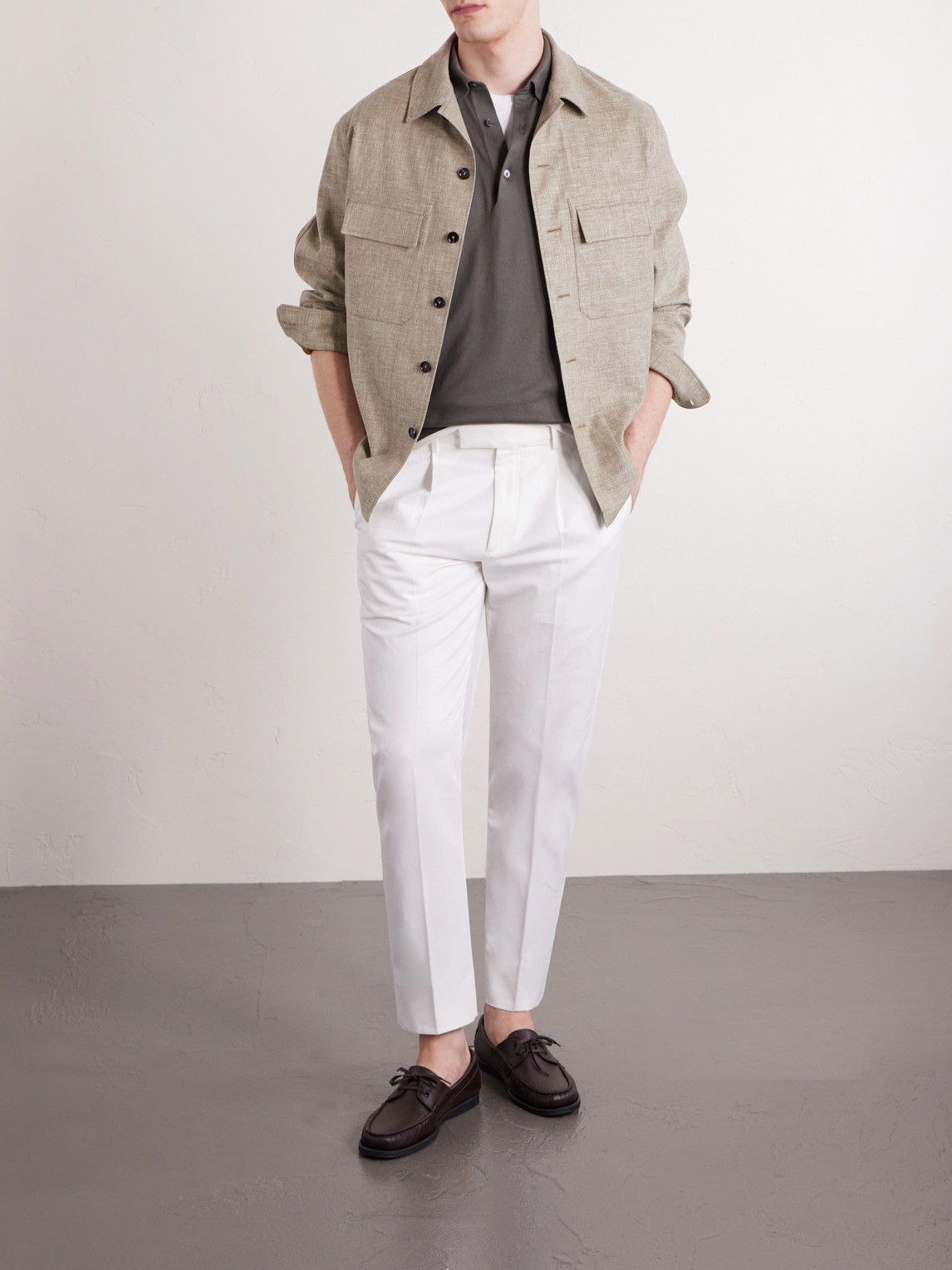 Slim-Fit Cotton Polo Shirt