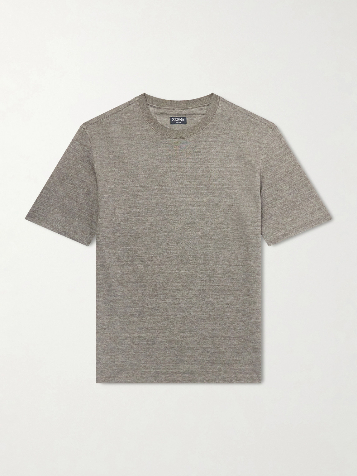 Zegna Oasi Knitted Linen T-Shirt IT 52