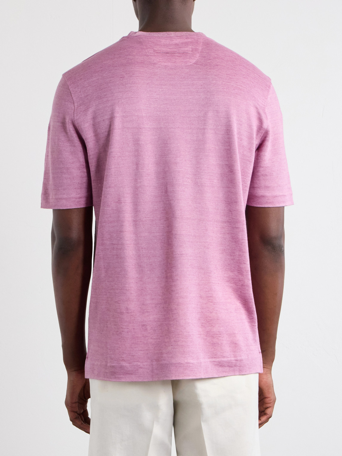 Knitted Linen T-Shirt