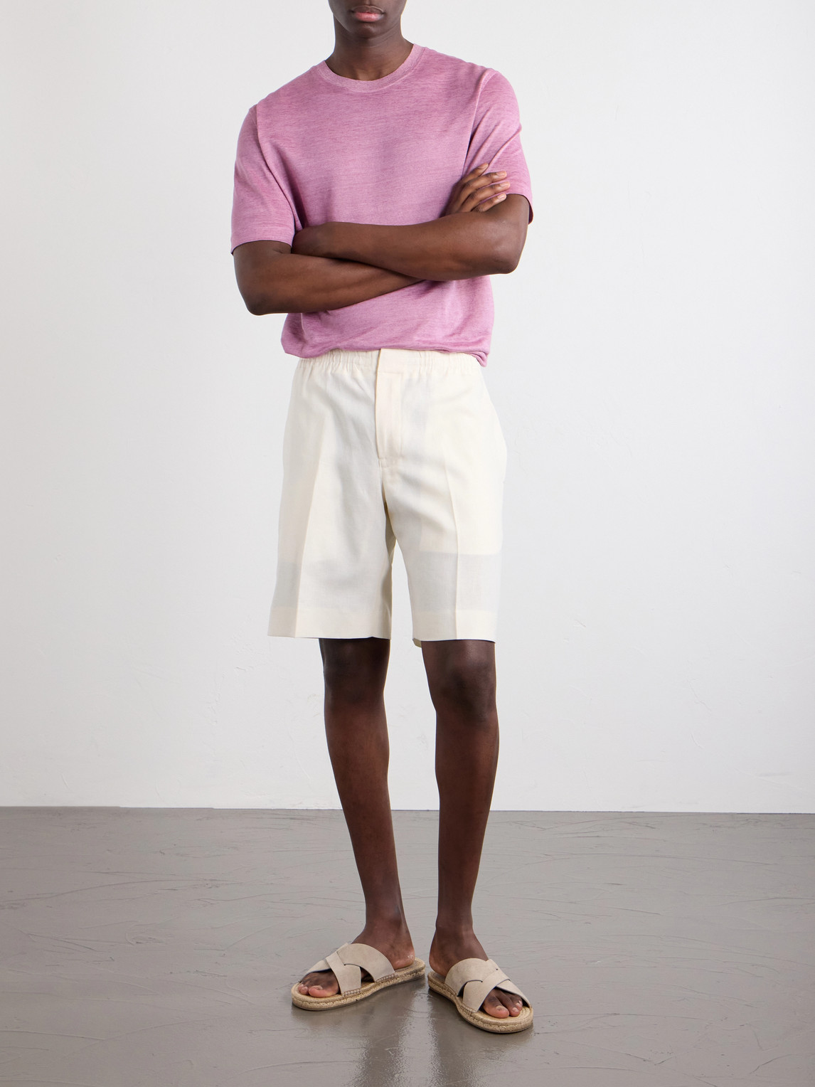 Knitted Linen T-Shirt