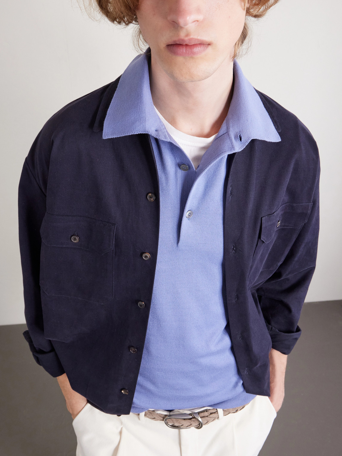 Slim-Fit Cotton Polo Shirt