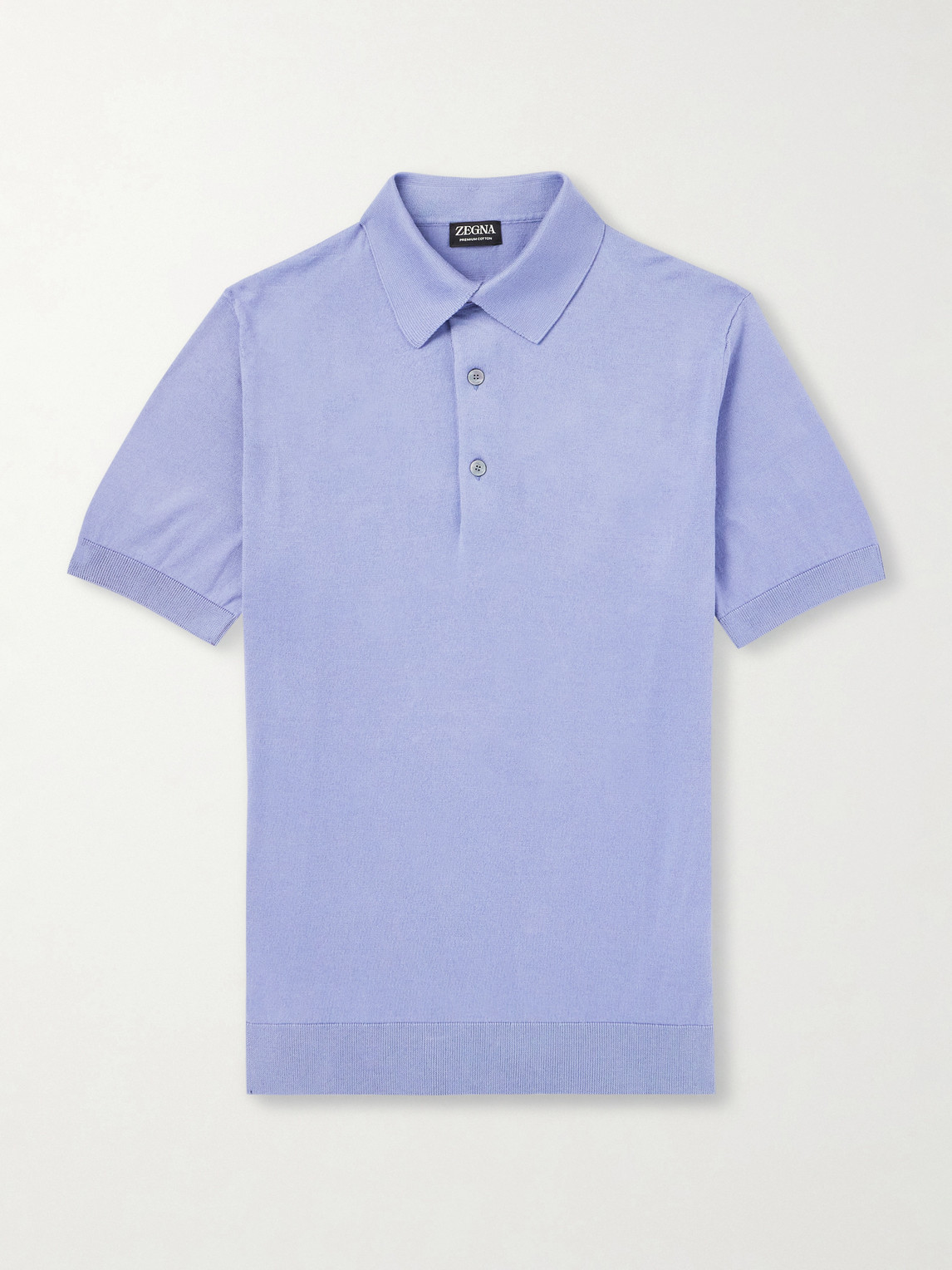 Zegna Slim-Fit Cotton Polo Shirt IT 50