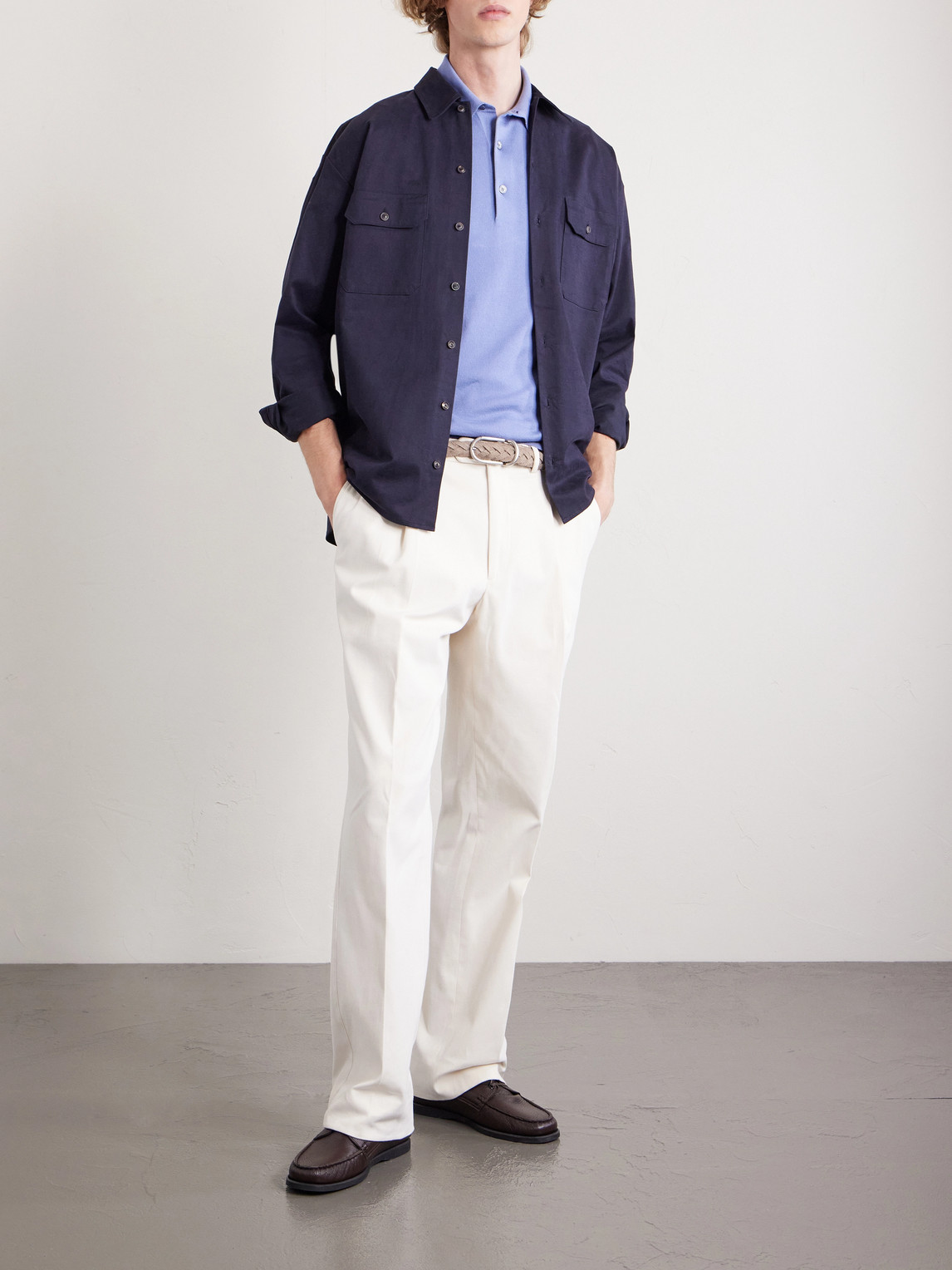 Slim-Fit Cotton Polo Shirt