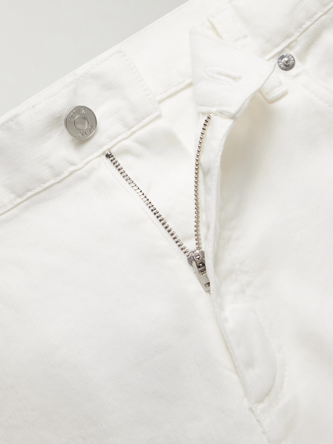 Straight-Leg Linen And Cotton-Blend Trousers