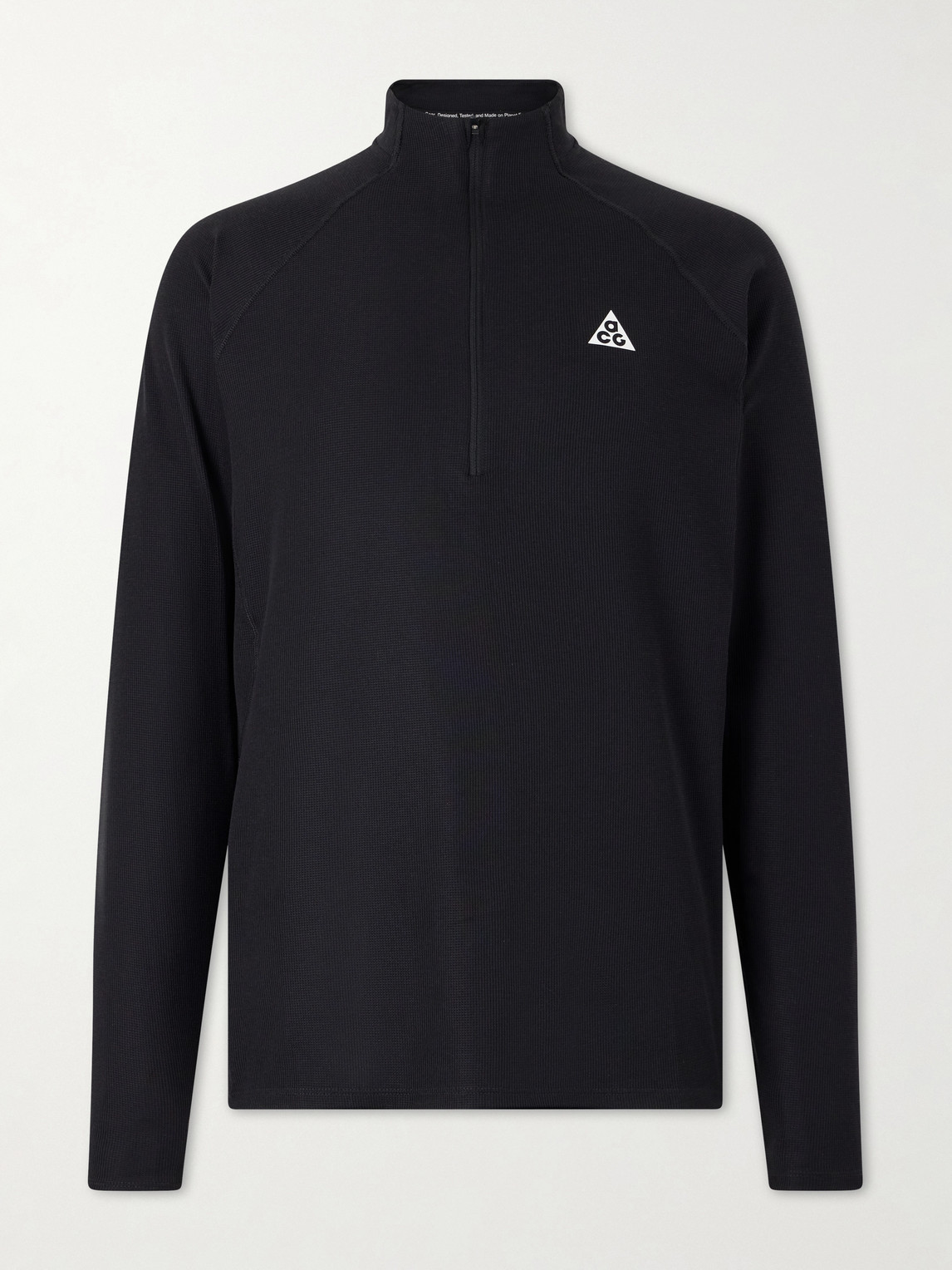 ACG Trail Logo-Print Dri-FIT Half-Zip Running Top