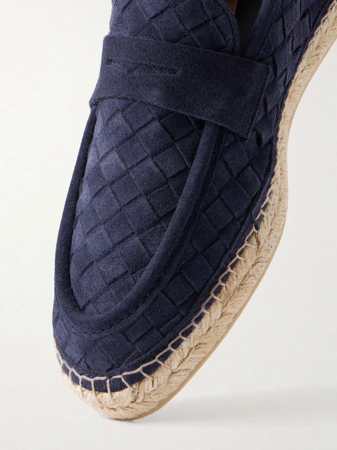  Castañer - Nilo Woven Suede Espadrilles - Men - Blue - Eu 39 