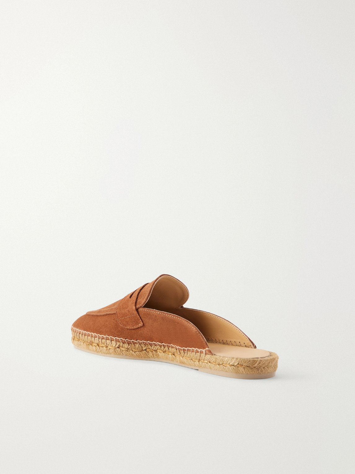  Castañer - Nando Suede Backless Espadrilles - Men - Brown - Eu 39 