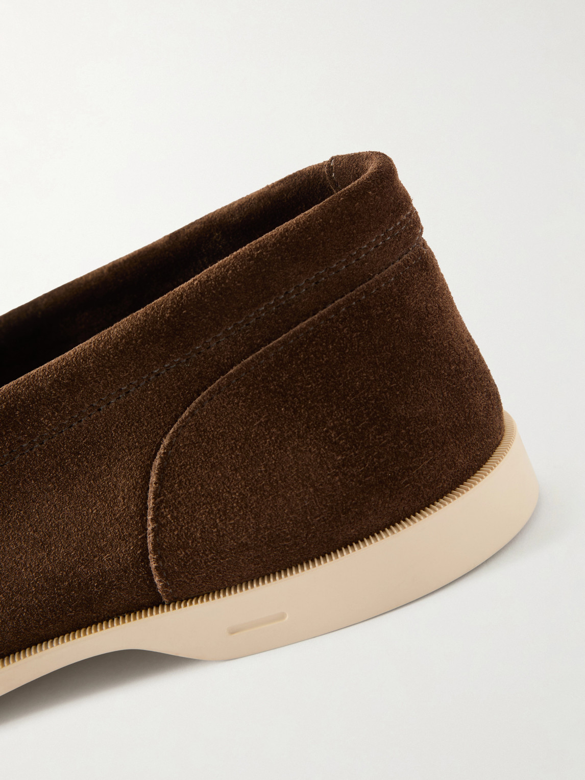 John Lobb Dark Brown Suede Casual Shoes With Velcro Closure In Brown