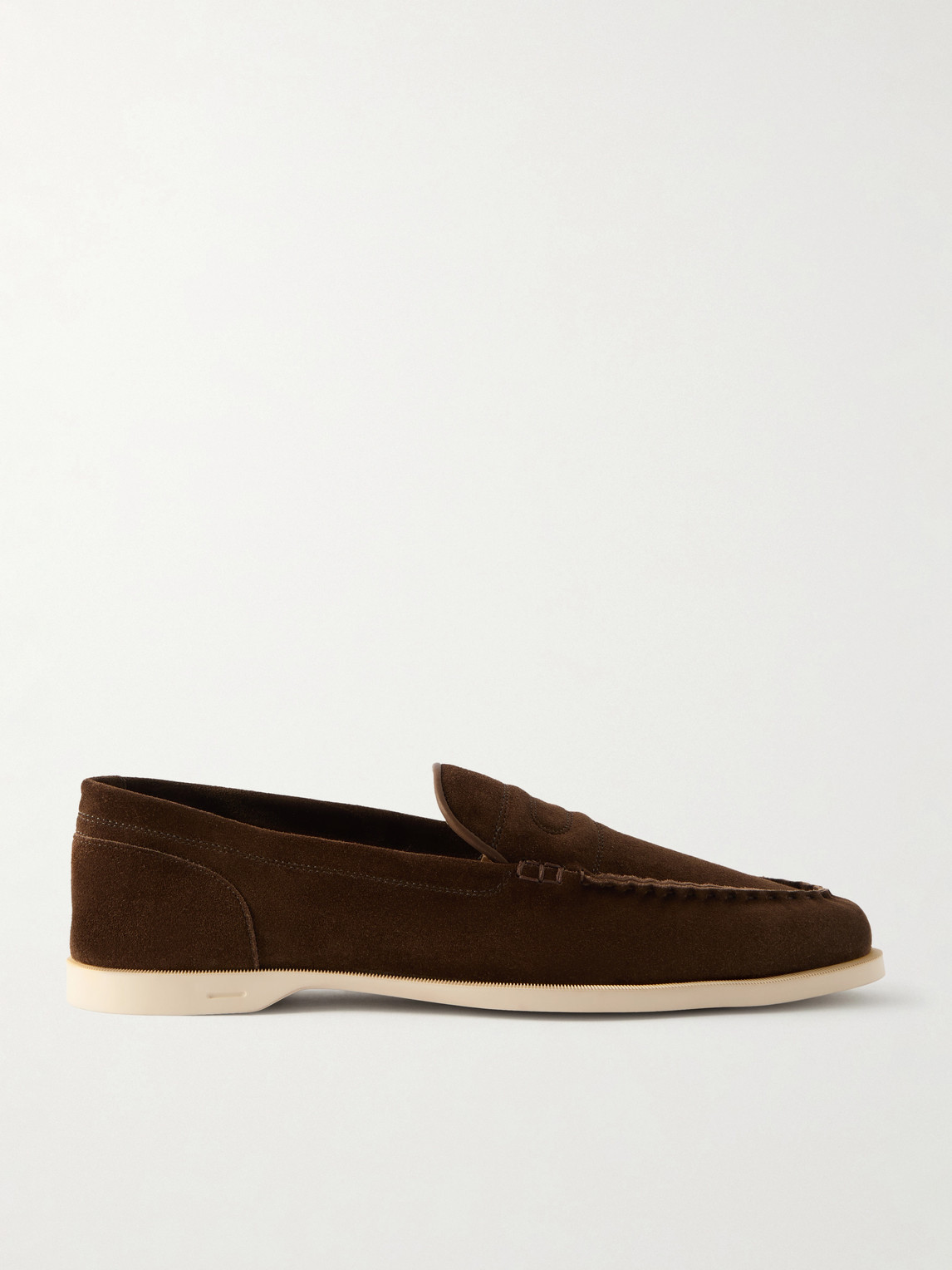 John Lobb Pace Suede Loafers UK 8.5