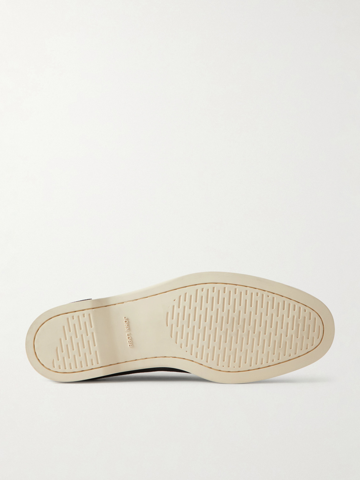 John Lobb Pace Suede Loafers In Multi